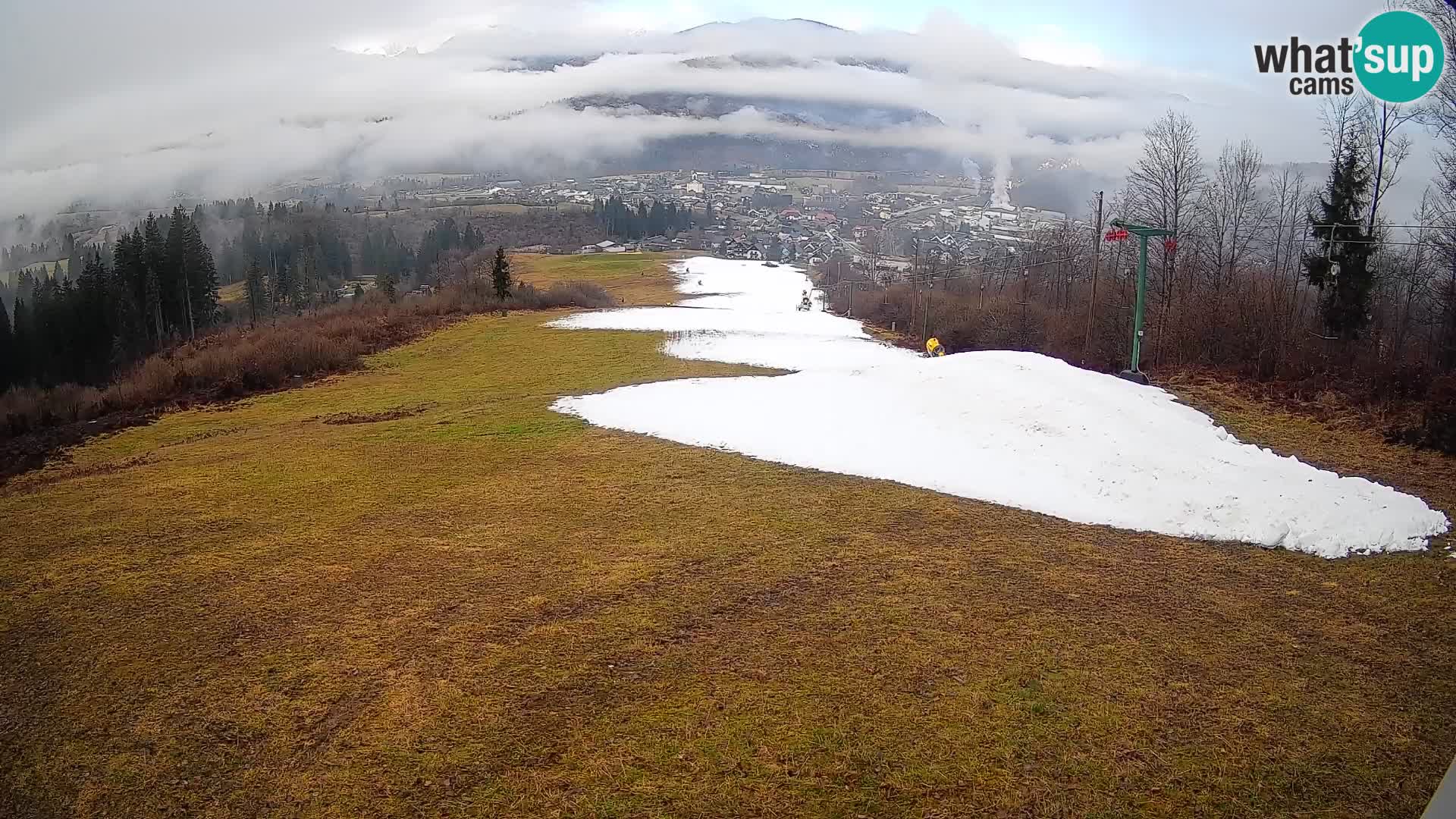 Webcam Bohinjska Bistrica – Live View from Kozji Hrbet Ski Station
