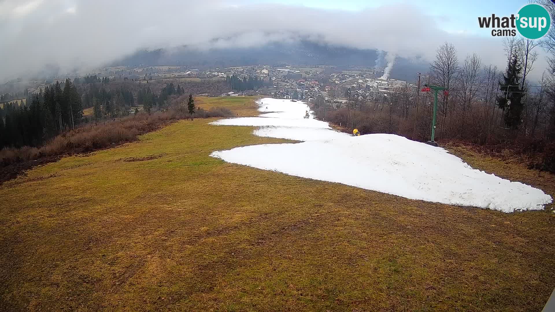 Webcam Bohinjska Bistrica – Vue en direct depuis la station de ski Kozji Hrbet