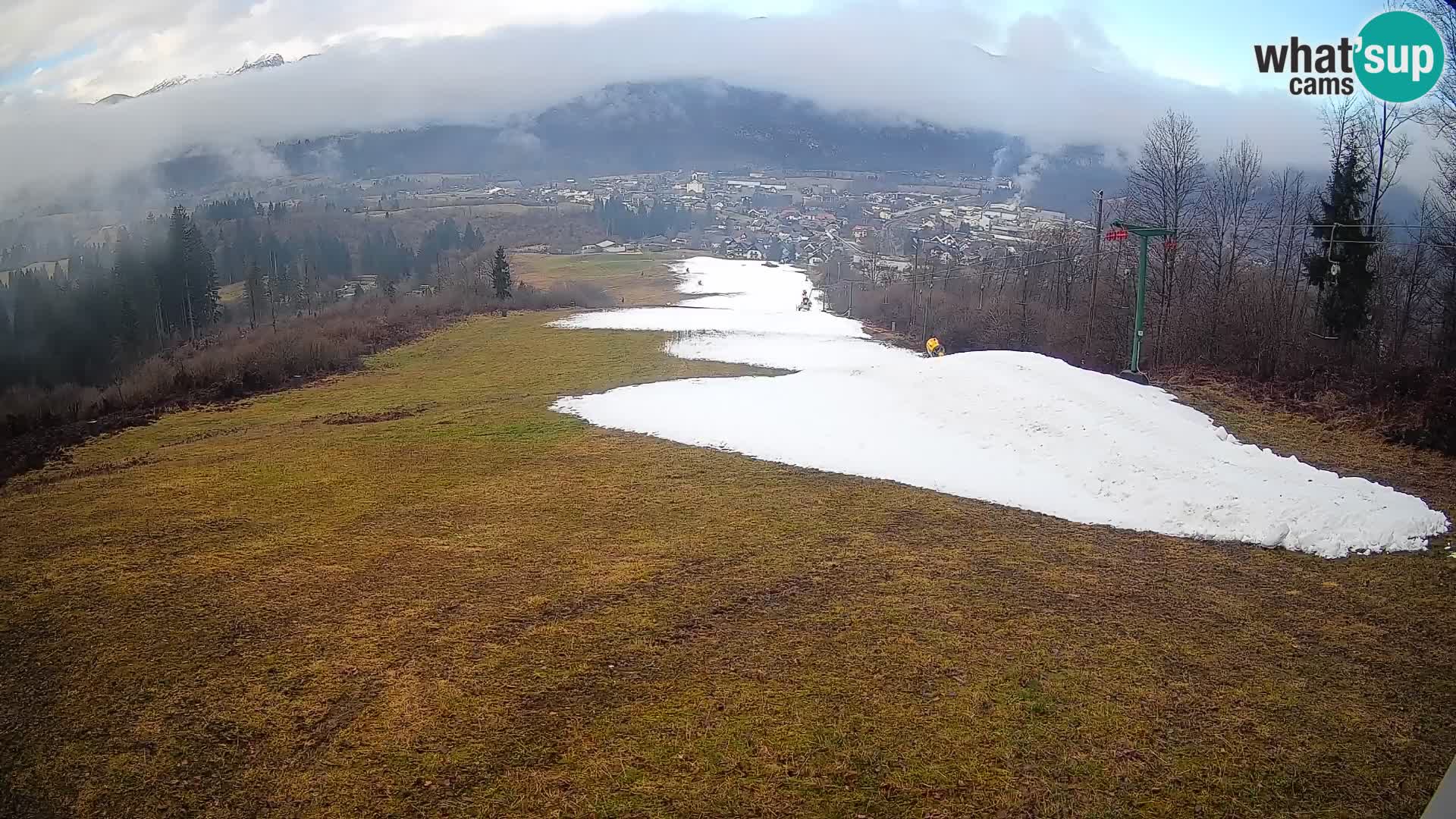 Webcam Bohinjska Bistrica – Vista live dalla stazione sciistica Kozji Hrbet