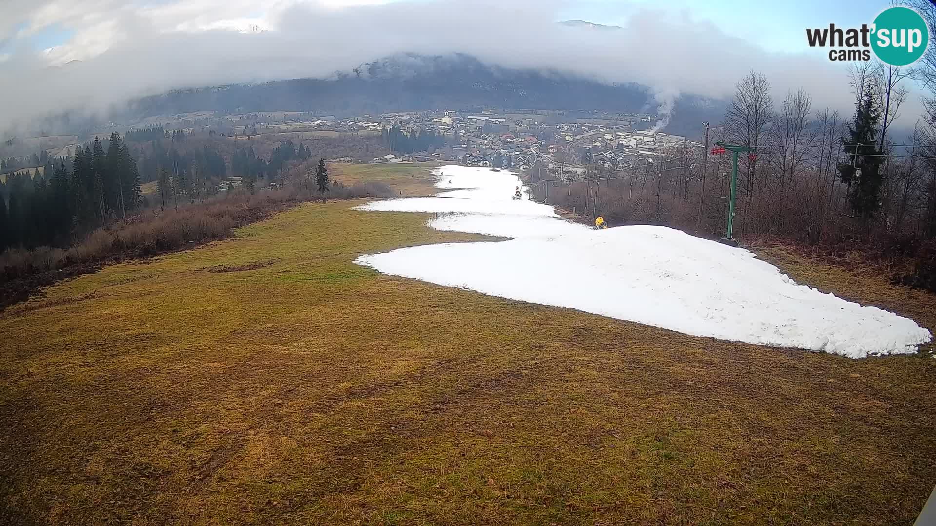 Webcam Bohinjska Bistrica – Live View from Kozji Hrbet Ski Station