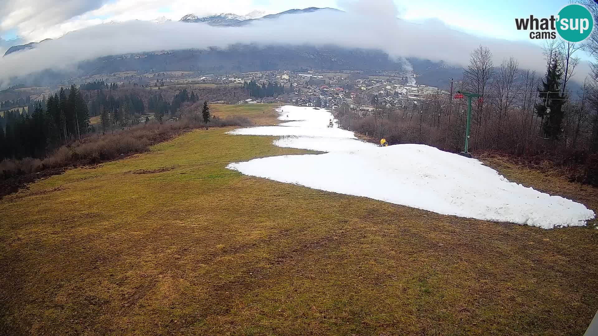 Webcam Bohinjska Bistrica – Vista live dalla stazione sciistica Kozji Hrbet