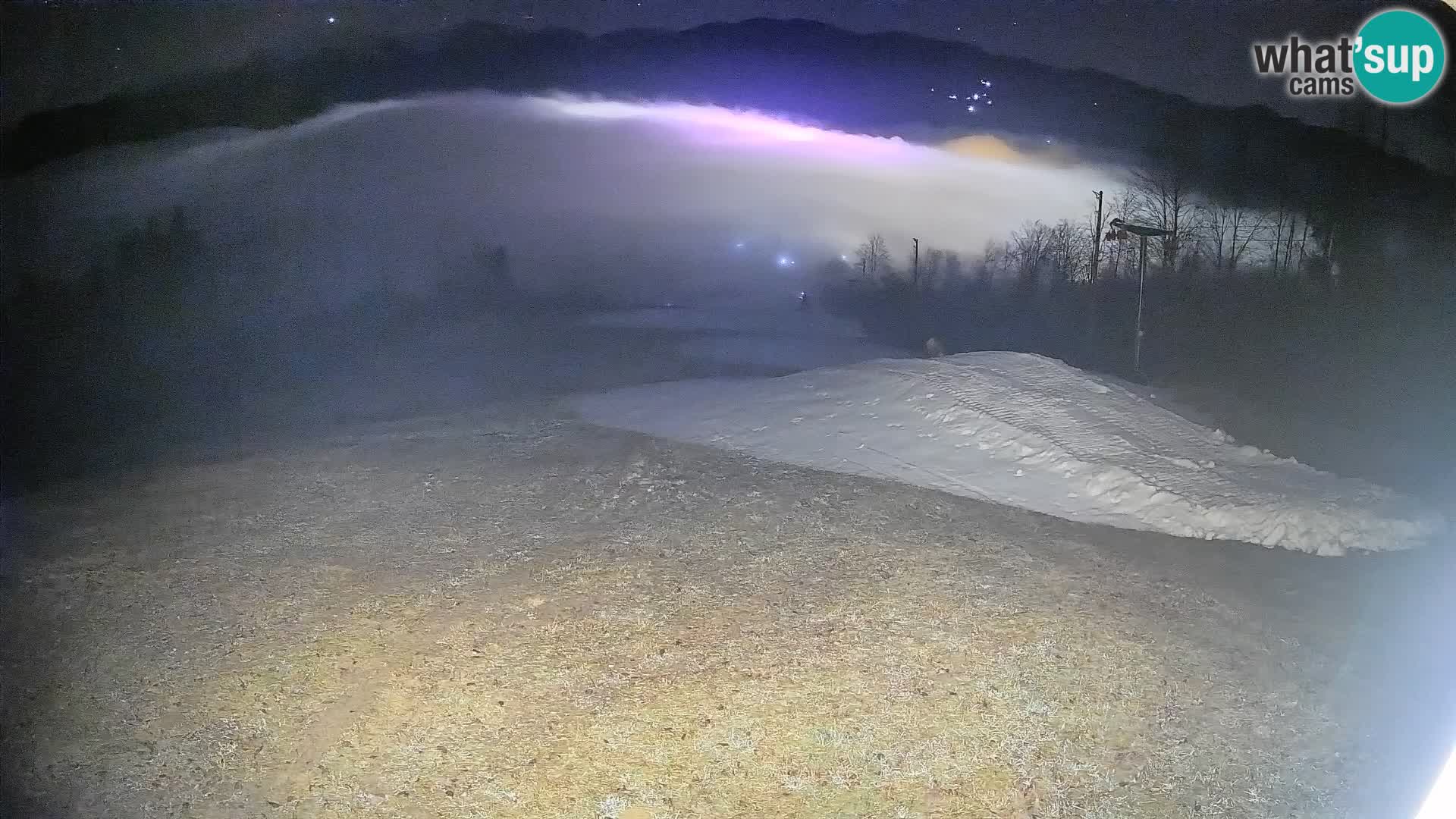 Kamera uživo Bohinjska Bistrica – Pogled u stvarnom vremenu sa skijališta Kozji Hrbet