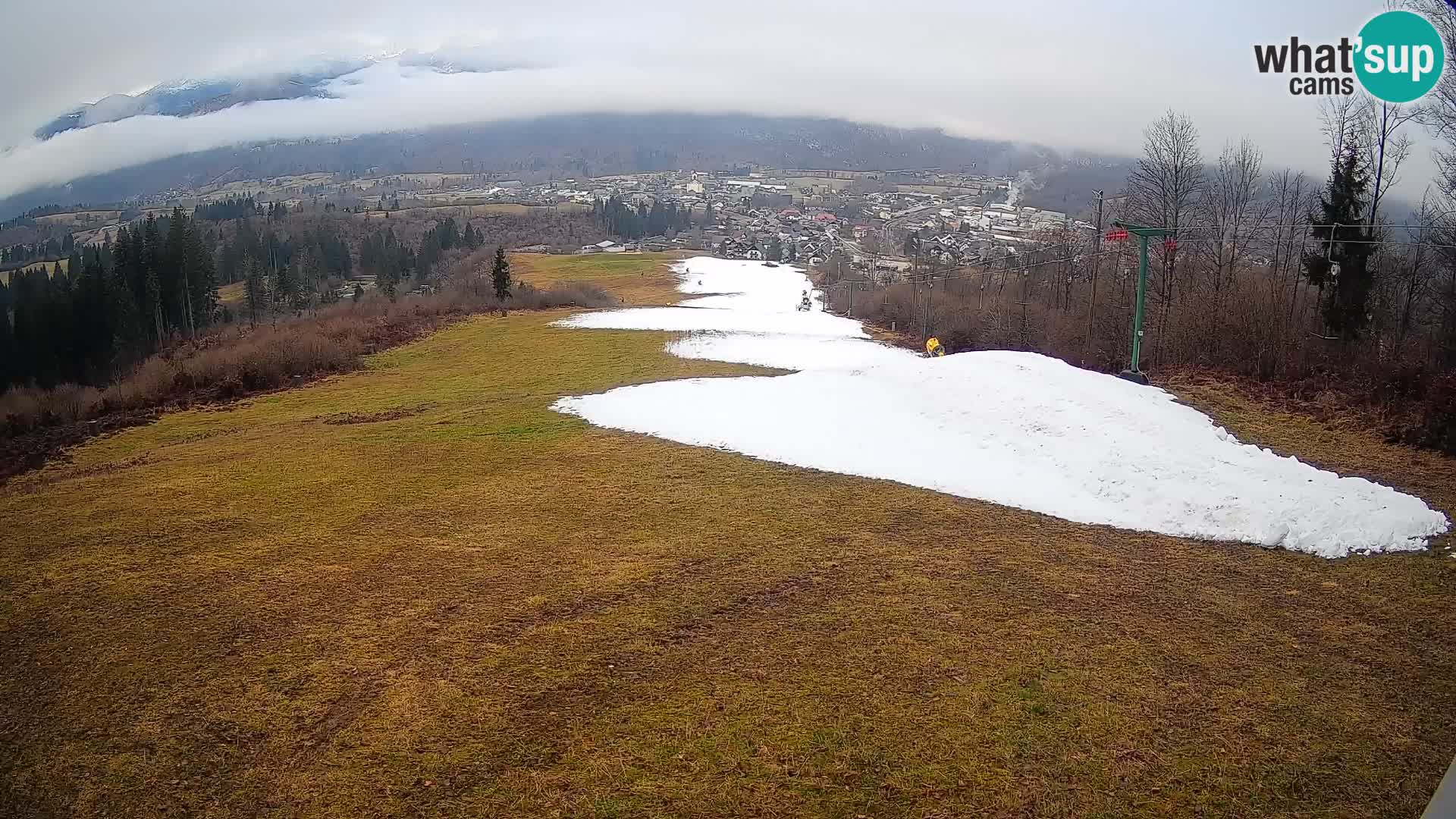 Webcam Bohinjska Bistrica – Vue en direct depuis la station de ski Kozji Hrbet