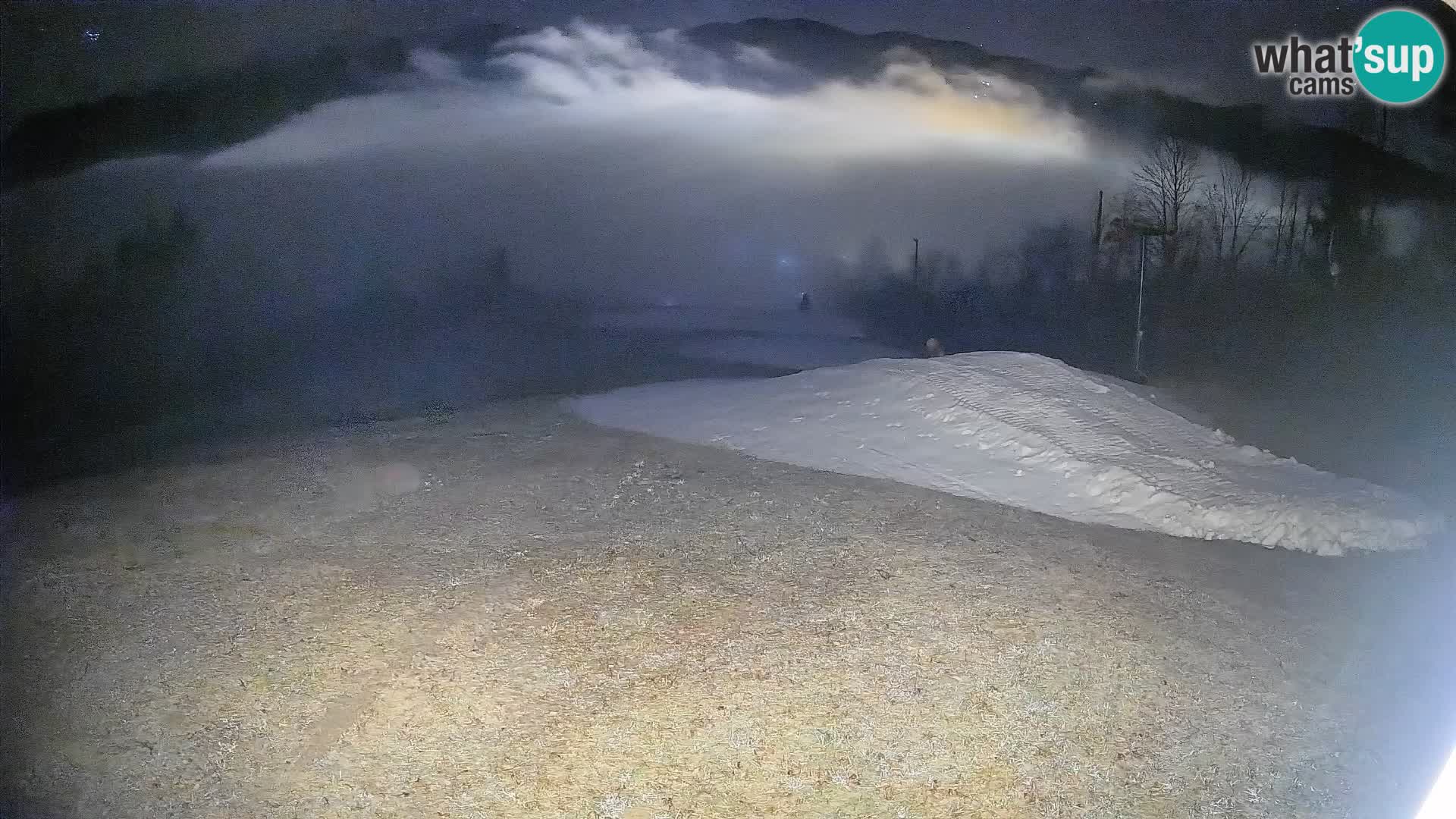 Kamera uživo Bohinjska Bistrica – Pogled u stvarnom vremenu sa skijališta Kozji Hrbet