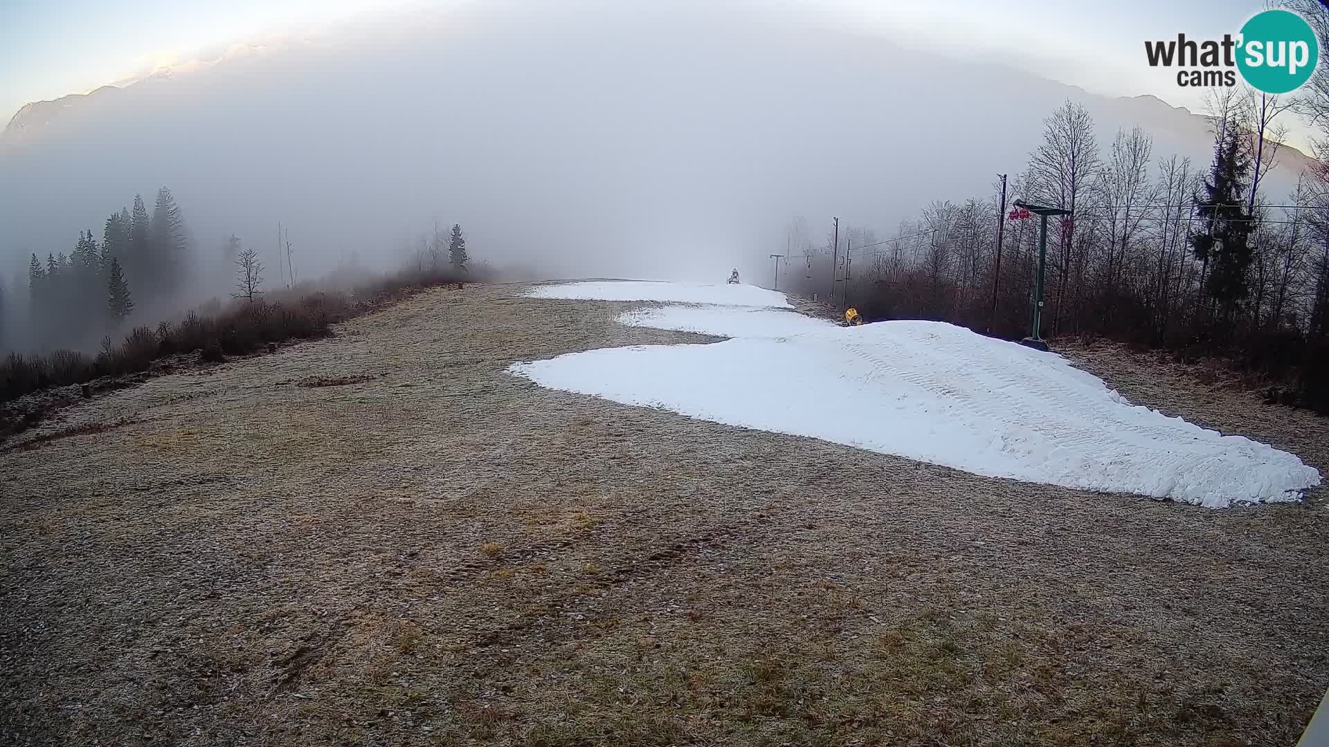 Webcam Bohinjska Bistrica – Live View from Kozji Hrbet Ski Station