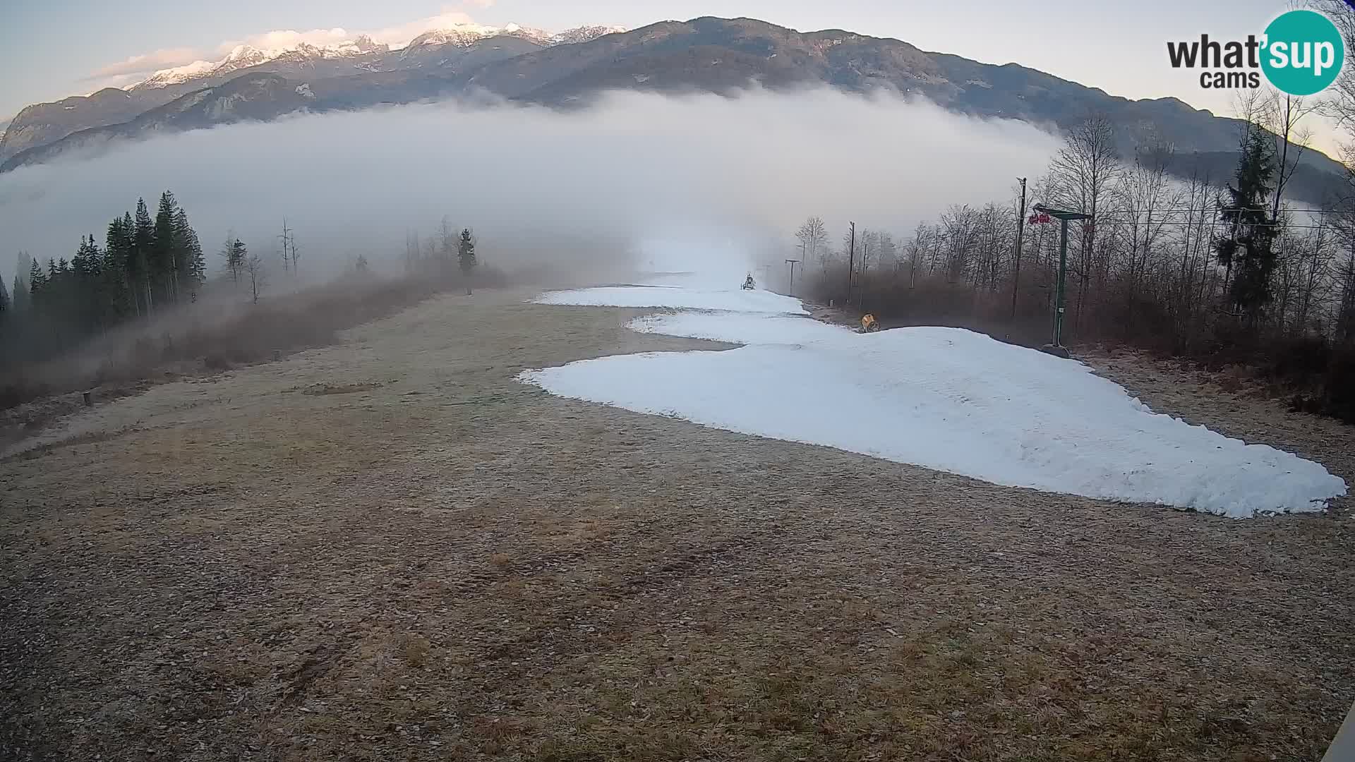 Webcam Bohinjska Bistrica – Live View from Kozji Hrbet Ski Station