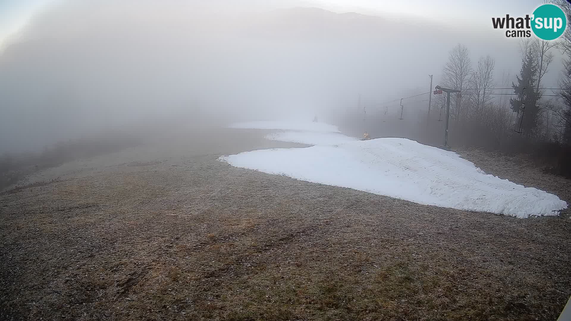 Kamera uživo Bohinjska Bistrica – Pogled u stvarnom vremenu sa skijališta Kozji Hrbet