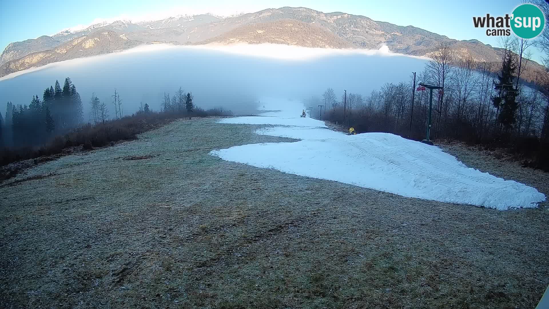 Webcam Bohinjska Bistrica – Live View from Kozji Hrbet Ski Station
