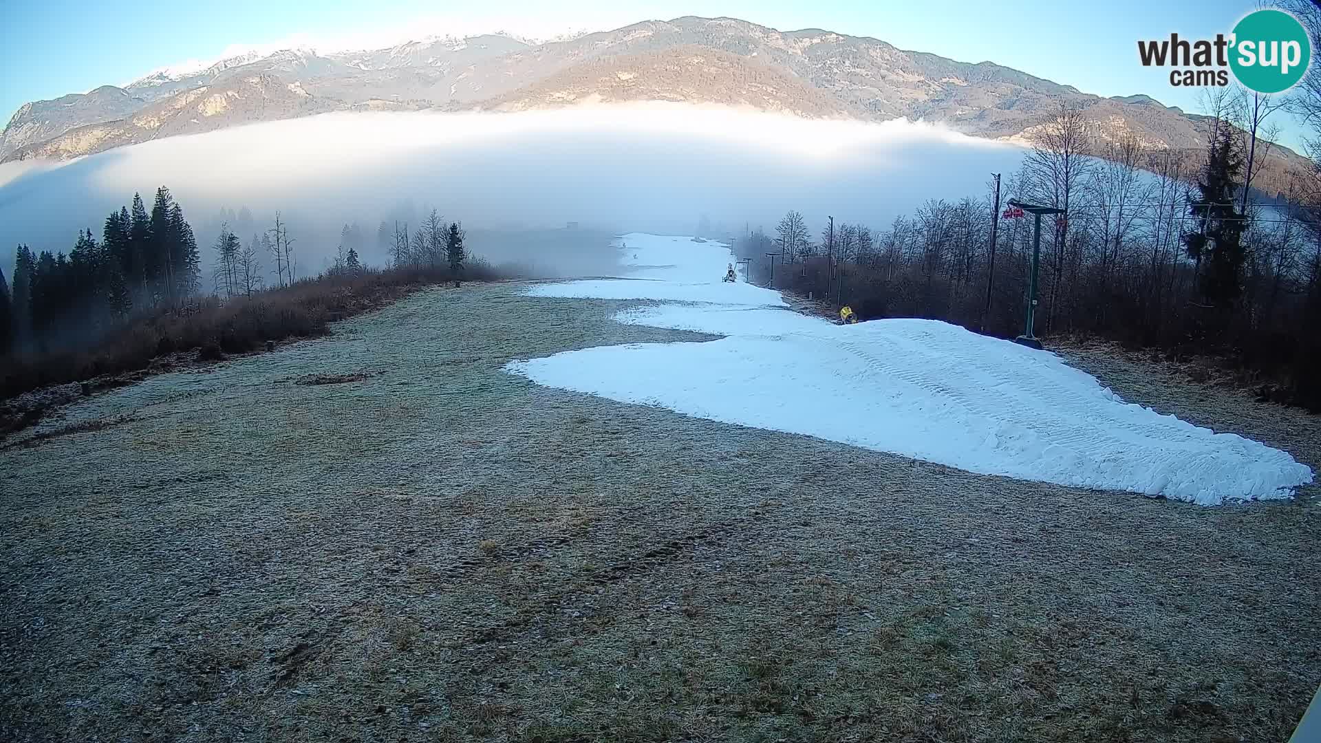 Webcam Bohinjska Bistrica – Vista live dalla stazione sciistica Kozji Hrbet