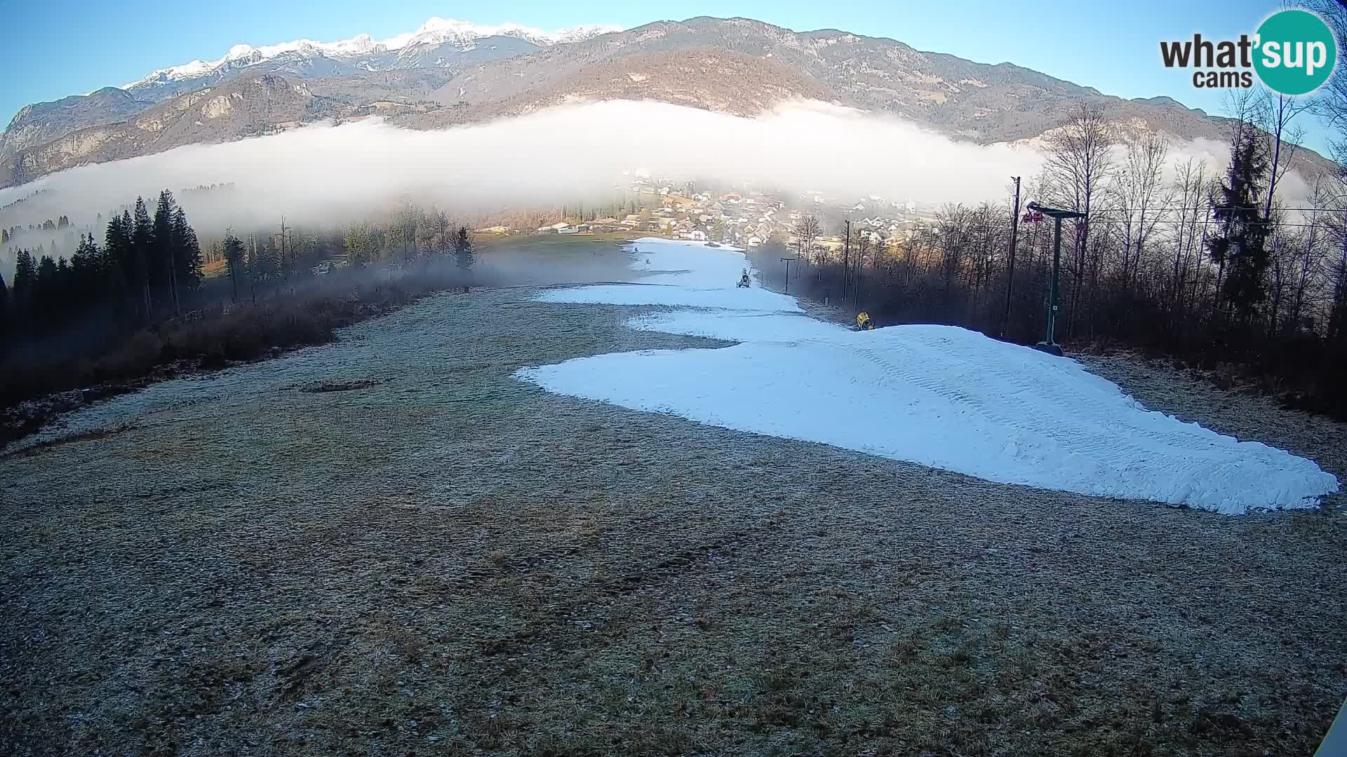 Webcam Bohinjska Bistrica – Vue en direct depuis la station de ski Kozji Hrbet