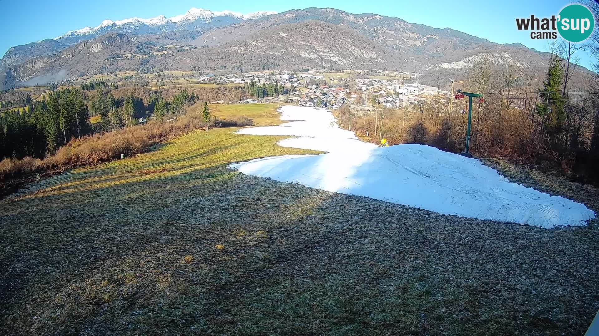 Webcam Bohinjska Bistrica – Live View from Kozji Hrbet Ski Station