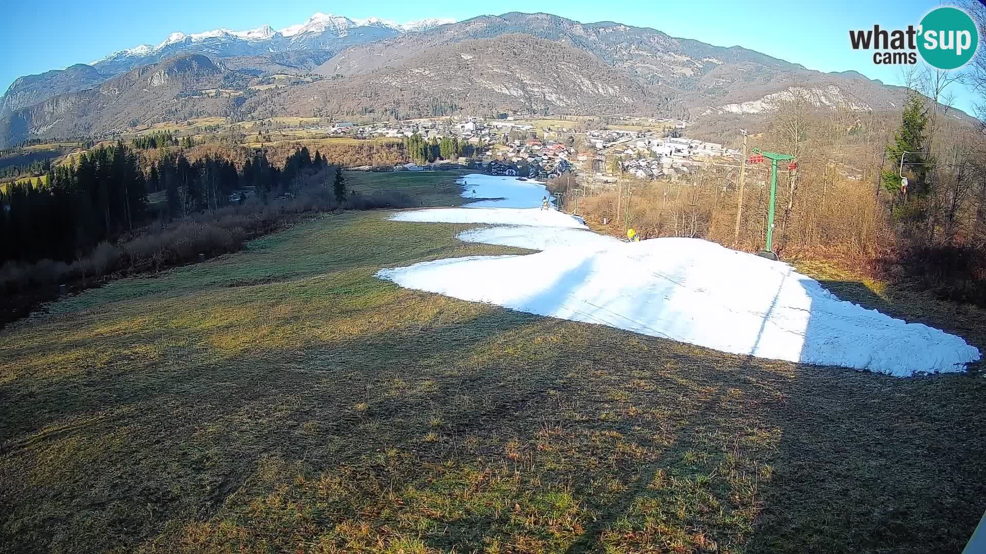 Webcam Bohinjska Bistrica – Live View from Kozji Hrbet Ski Station