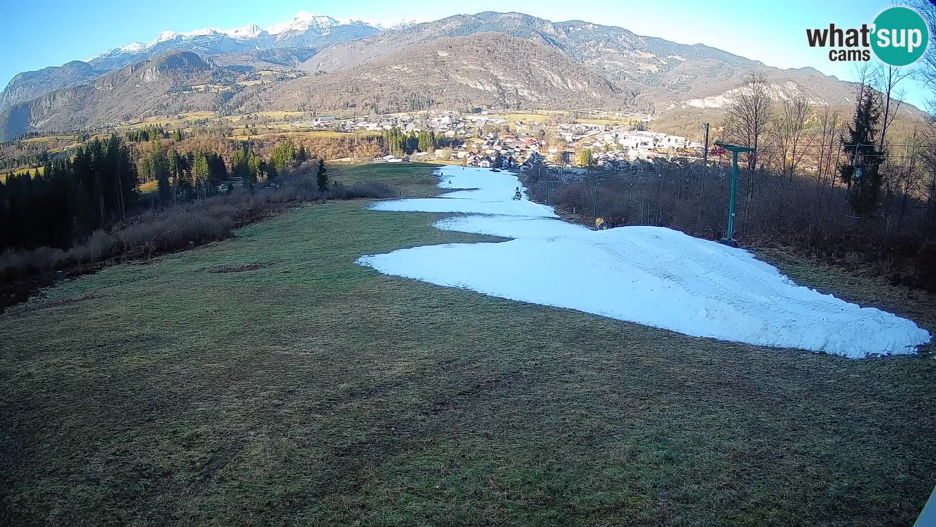 Webcam Bohinjska Bistrica – Live View from Kozji Hrbet Ski Station