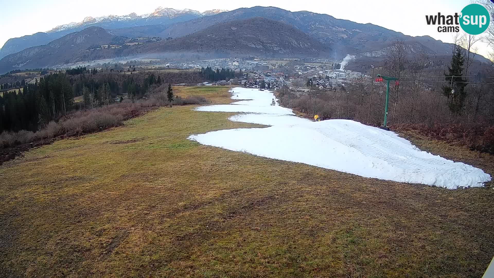 Webcam Bohinjska Bistrica – Vista live dalla stazione sciistica Kozji Hrbet