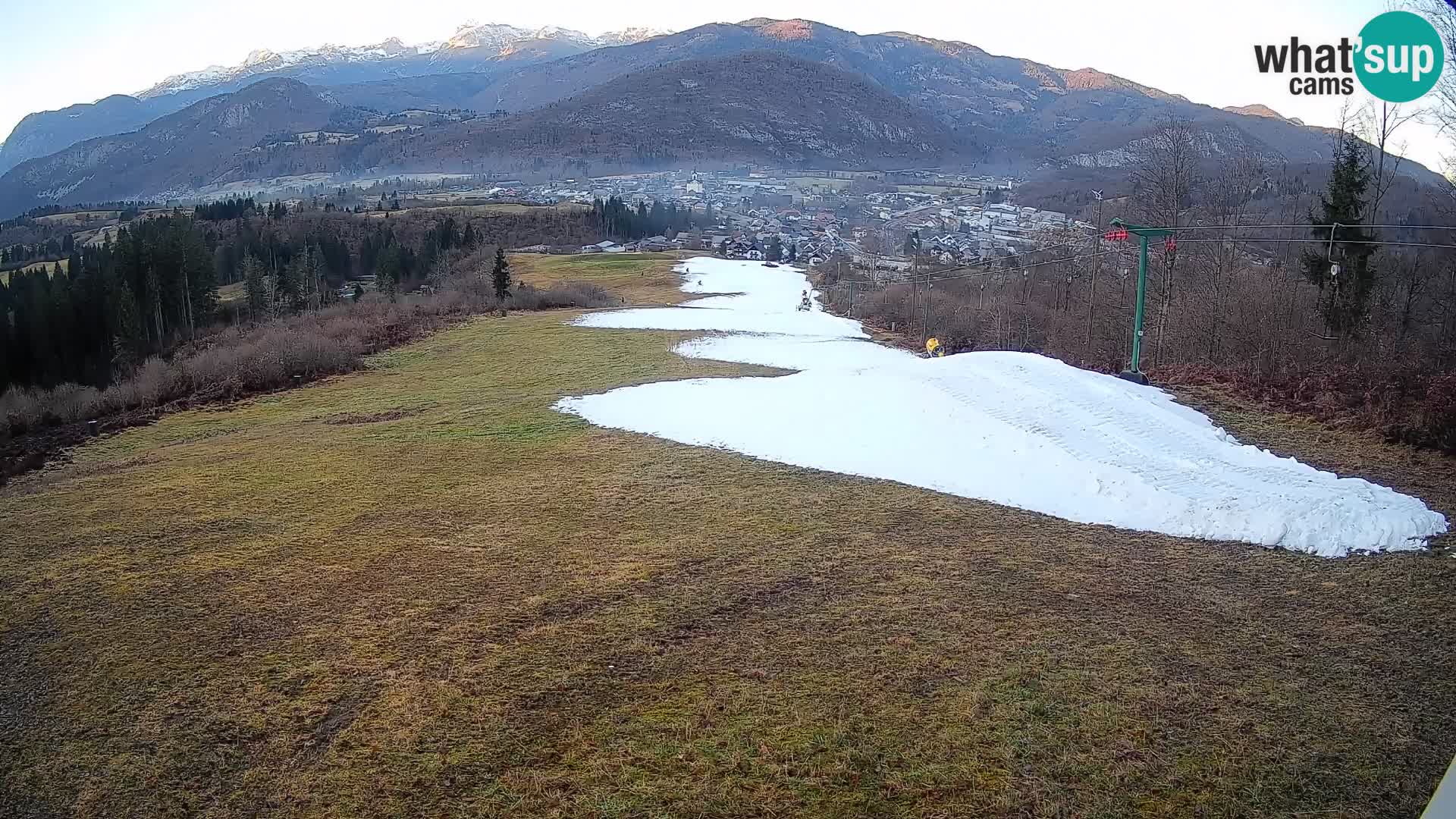 Webcam Bohinjska Bistrica – Vue en direct depuis la station de ski Kozji Hrbet