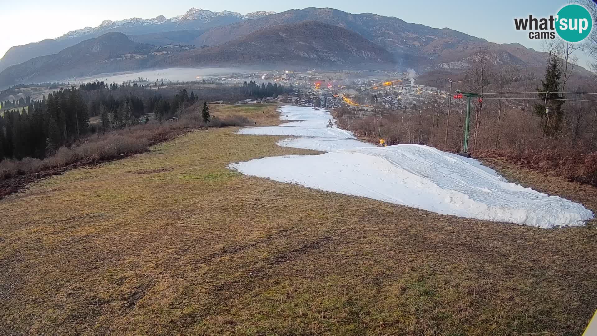 Webcam Bohinjska Bistrica – Vue en direct depuis la station de ski Kozji Hrbet