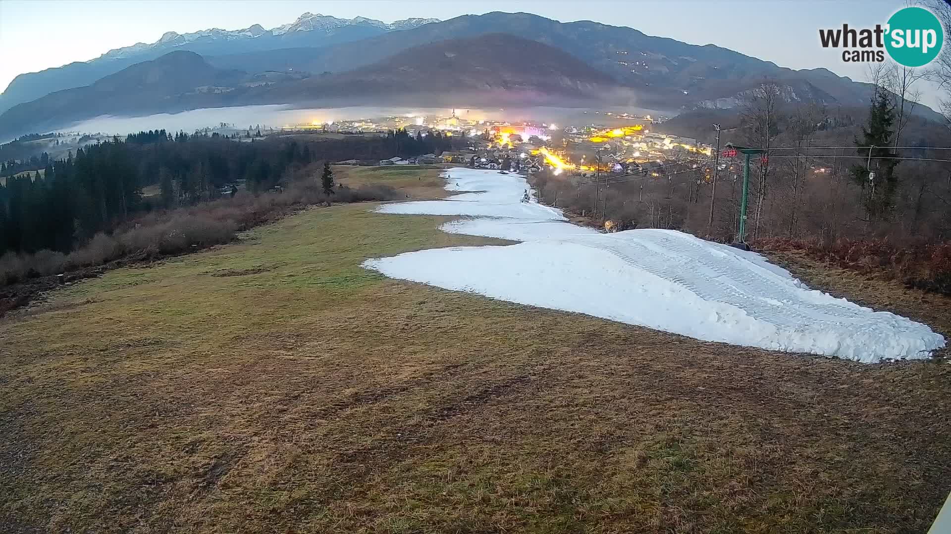 Livekamera Bohinjska Bistrica – Liveblick von der Skistation Kozji Hrbet