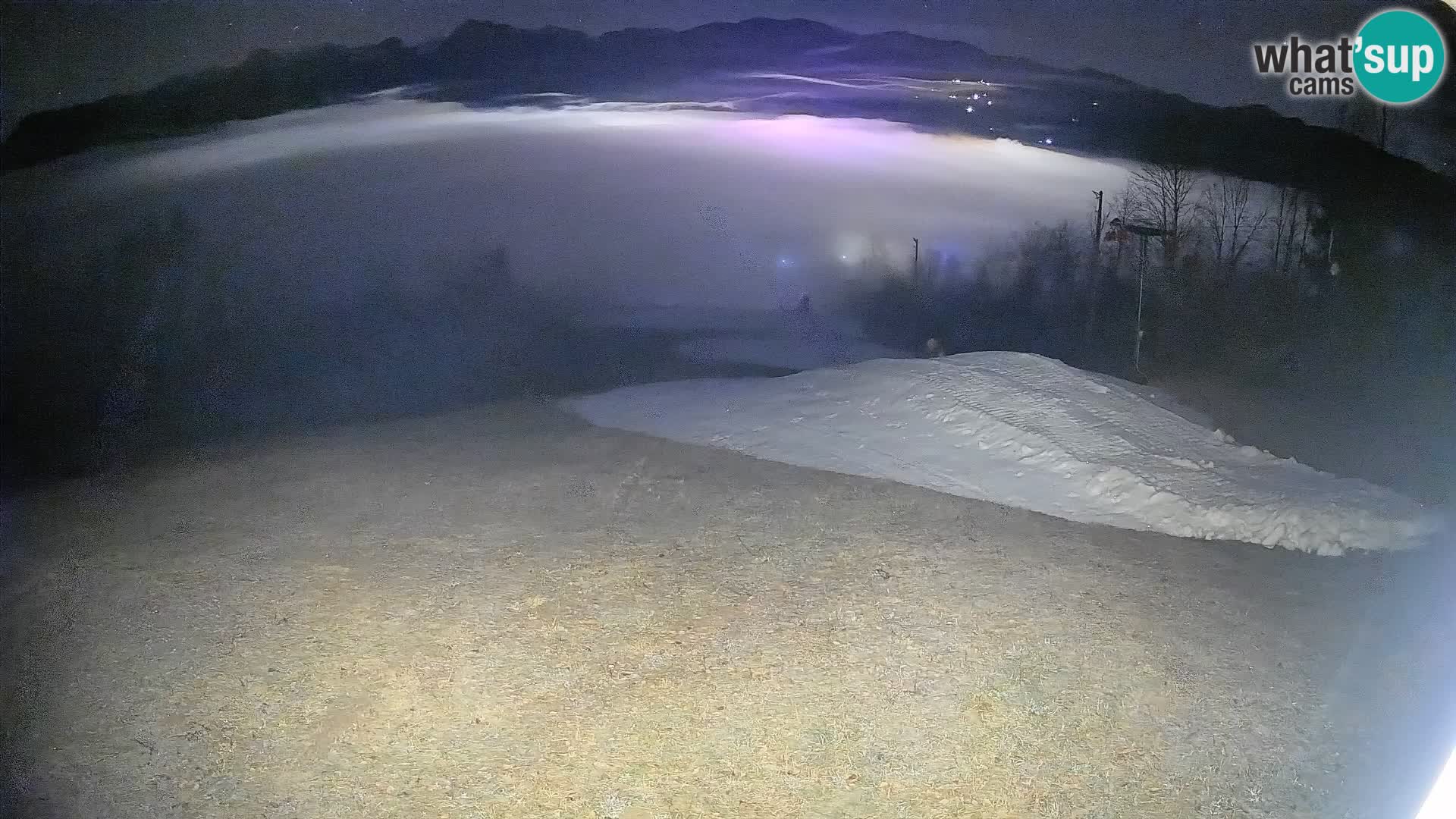 Kamera uživo Bohinjska Bistrica – Pogled u stvarnom vremenu sa skijališta Kozji Hrbet