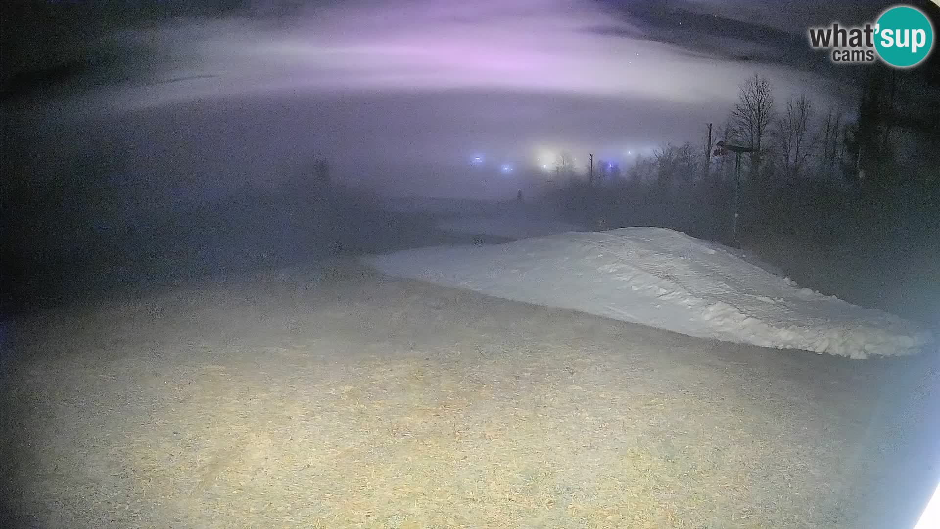 Kamera uživo Bohinjska Bistrica – Pogled u stvarnom vremenu sa skijališta Kozji Hrbet