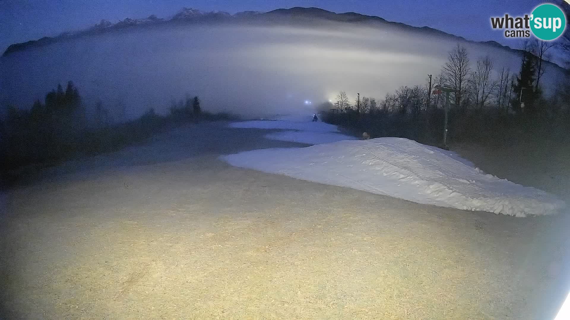 Webcam Bohinjska Bistrica – Vue en direct depuis la station de ski Kozji Hrbet
