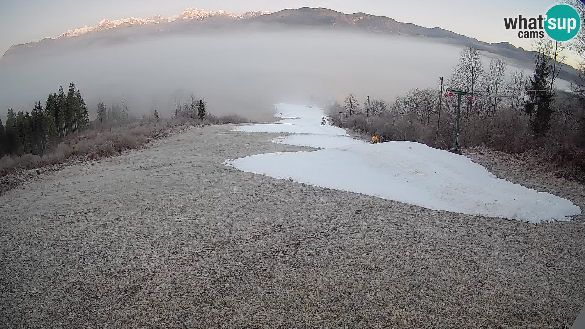 Cámara en vivo Bohinjska Bistrica – Vista en directo desde la estación de esquí Kozji Hrbet