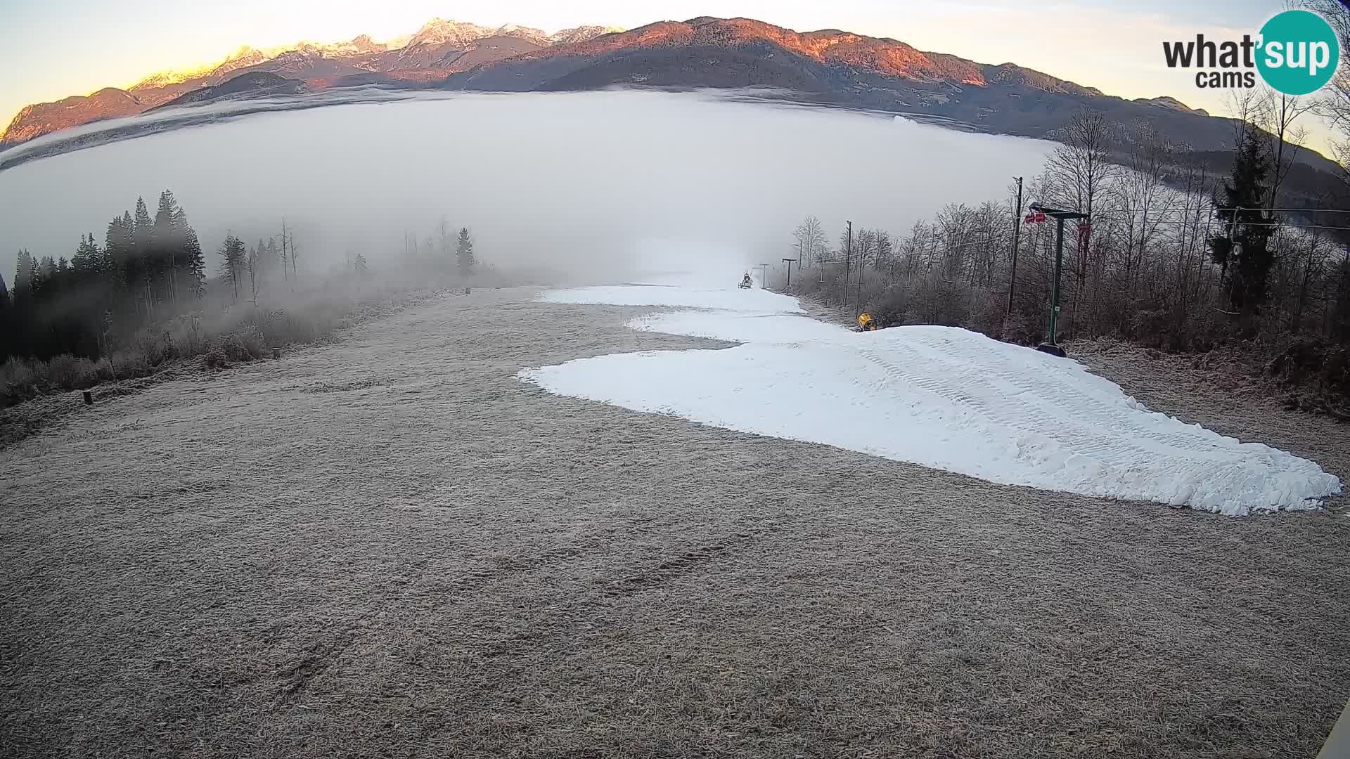 Livekamera Bohinjska Bistrica – Liveblick von der Skistation Kozji Hrbet