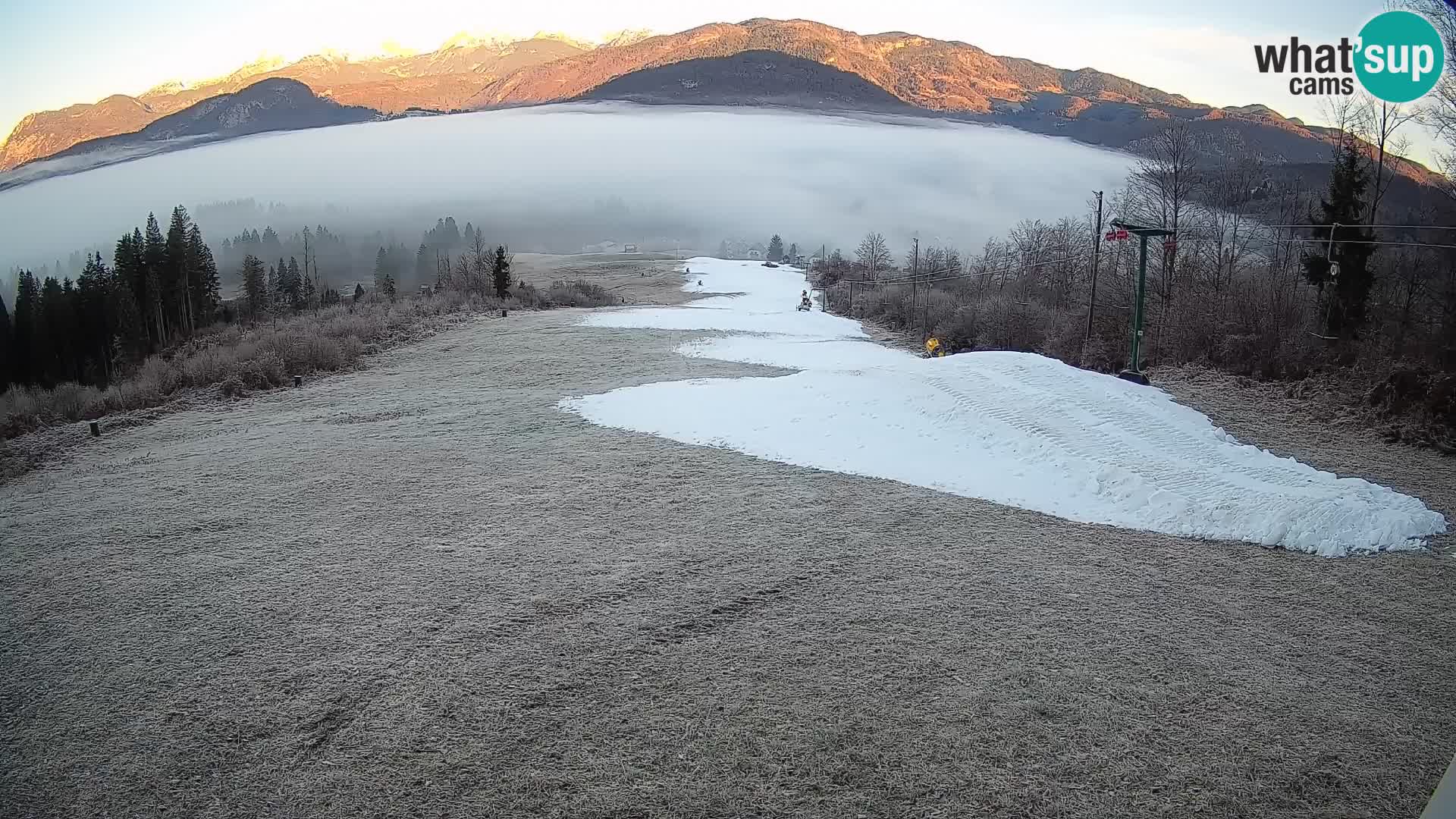 Livekamera Bohinjska Bistrica – Liveblick von der Skistation Kozji Hrbet