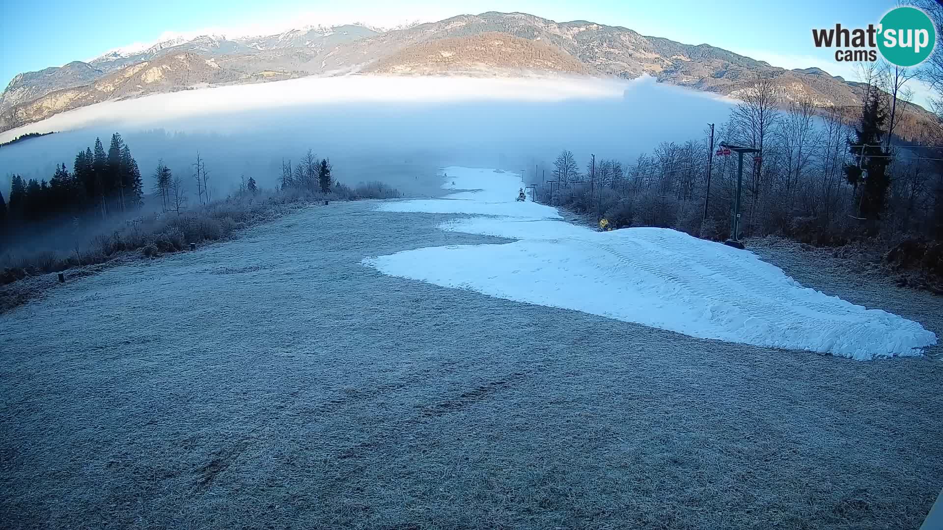Webcam Bohinjska Bistrica – Live View from Kozji Hrbet Ski Station