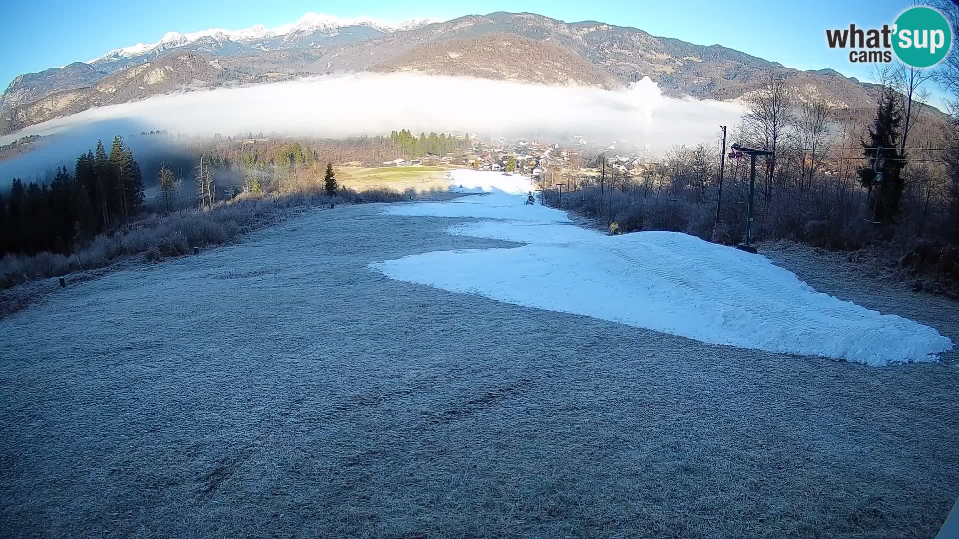 Webcam Bohinjska Bistrica – Live View from Kozji Hrbet Ski Station