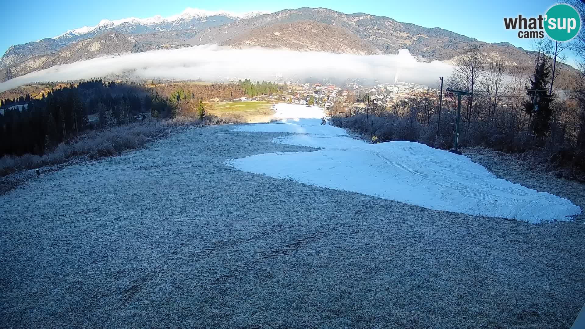 Webcam Bohinjska Bistrica – Vue en direct depuis la station de ski Kozji Hrbet