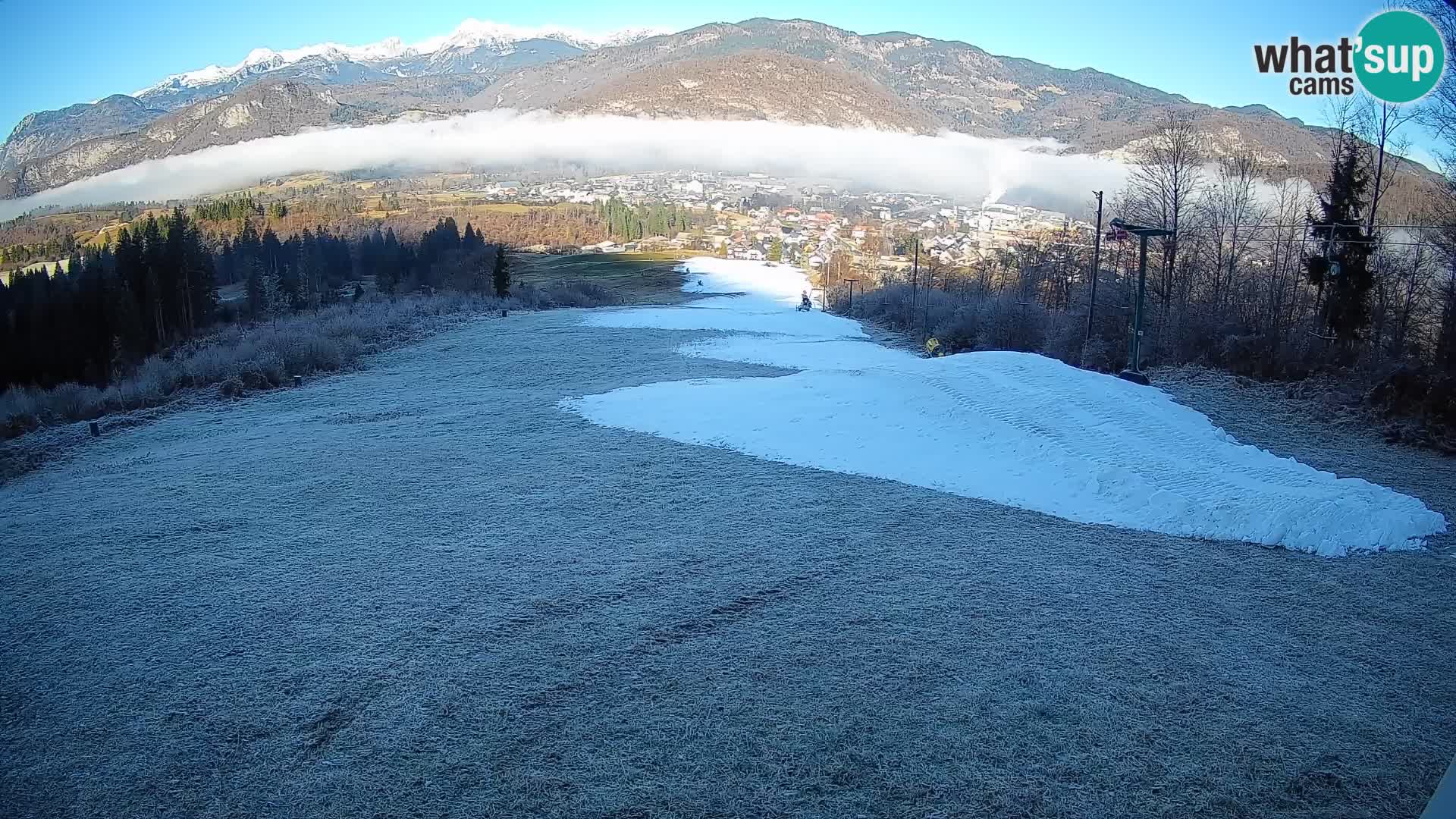 Webcam Bohinjska Bistrica – Vista live dalla stazione sciistica Kozji Hrbet