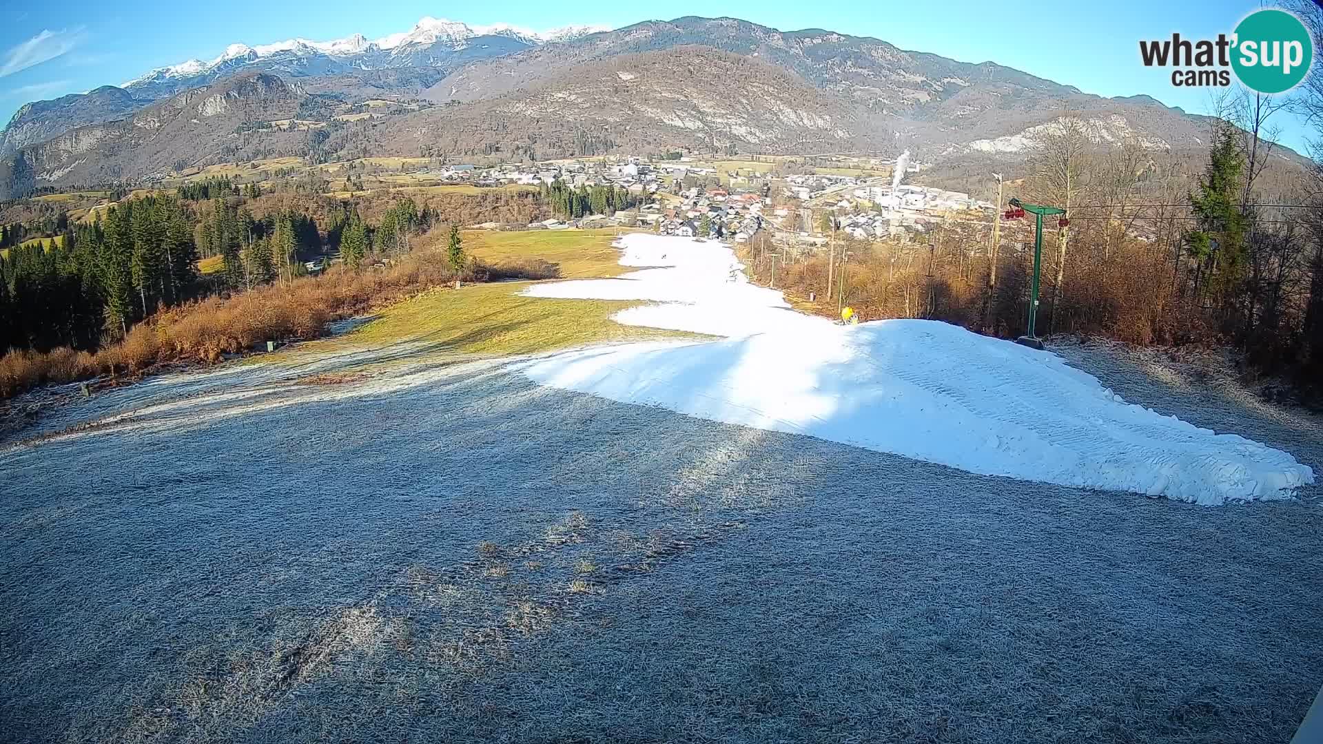 Webcam Bohinjska Bistrica – Live View from Kozji Hrbet Ski Station