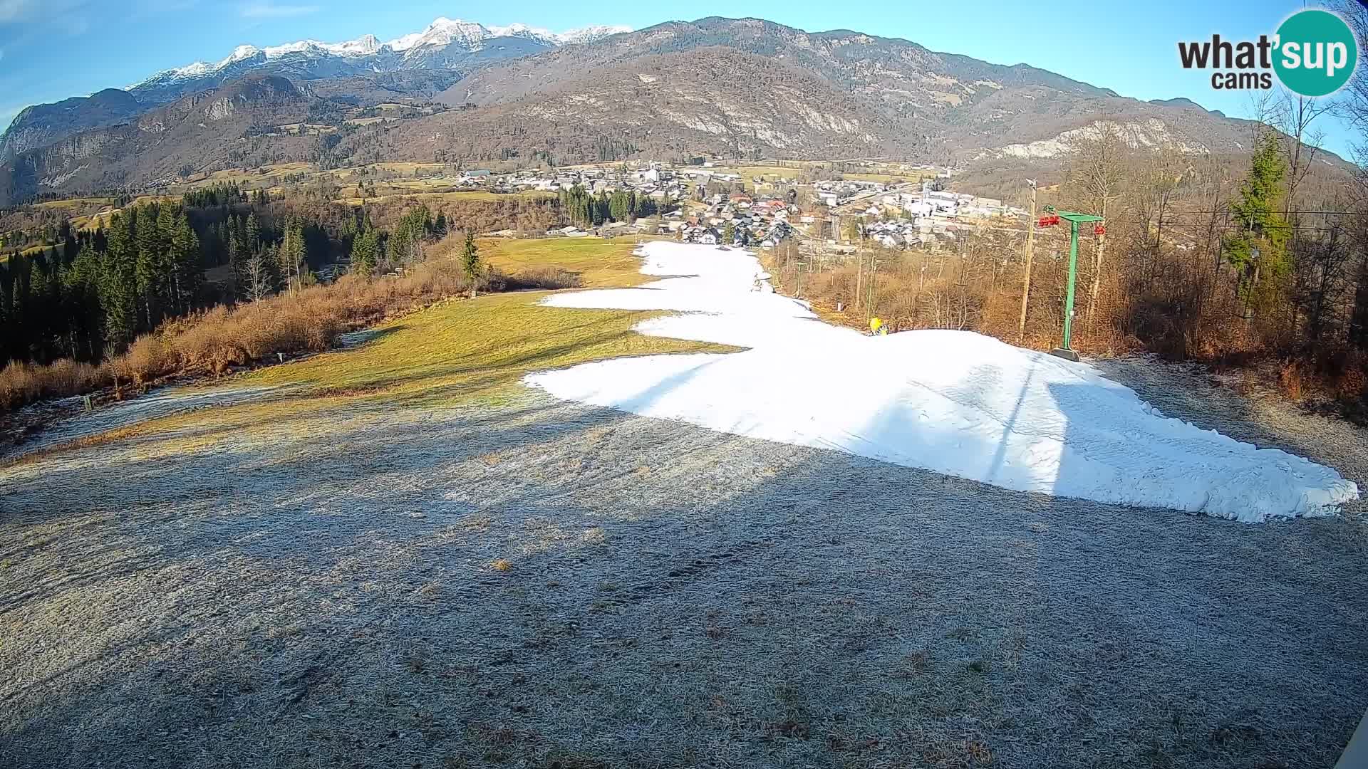 Webcam Bohinjska Bistrica – Live View from Kozji Hrbet Ski Station