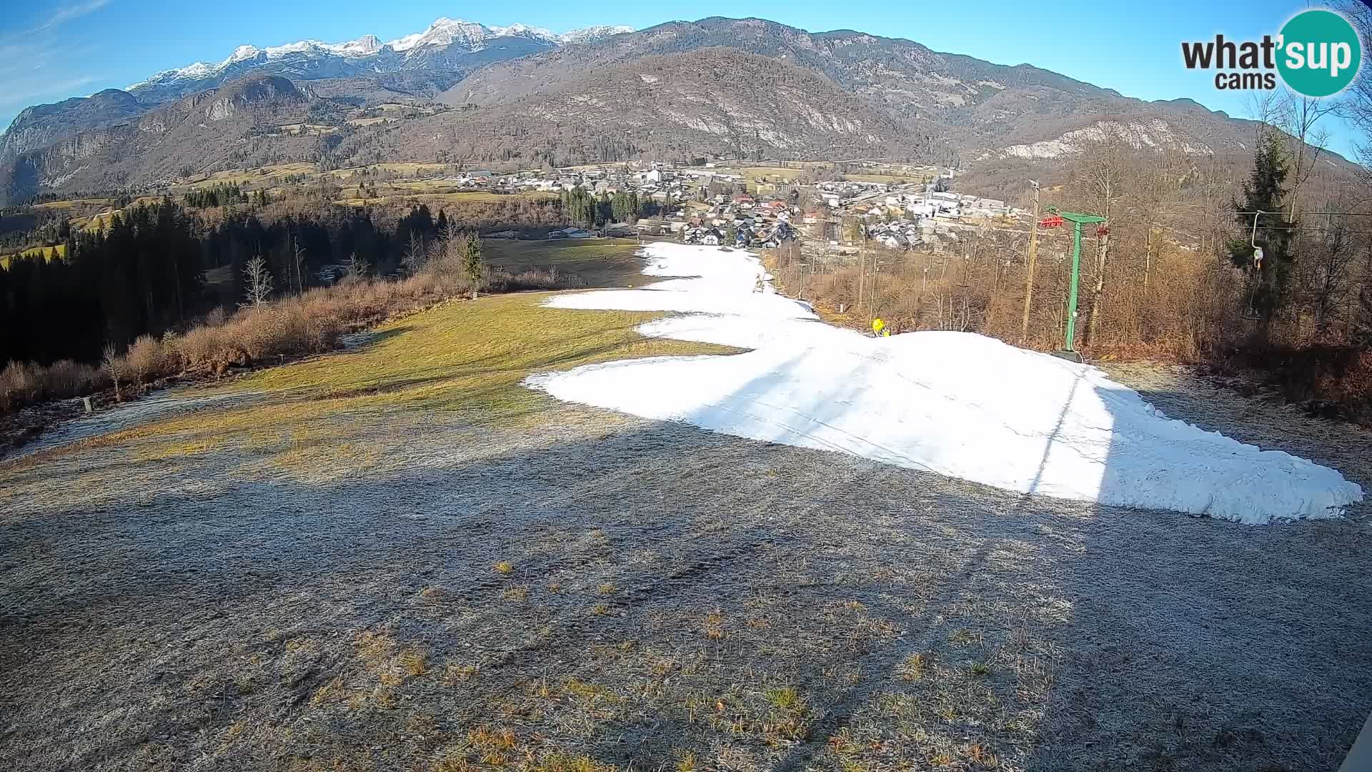 Webcam Bohinjska Bistrica – Live View from Kozji Hrbet Ski Station