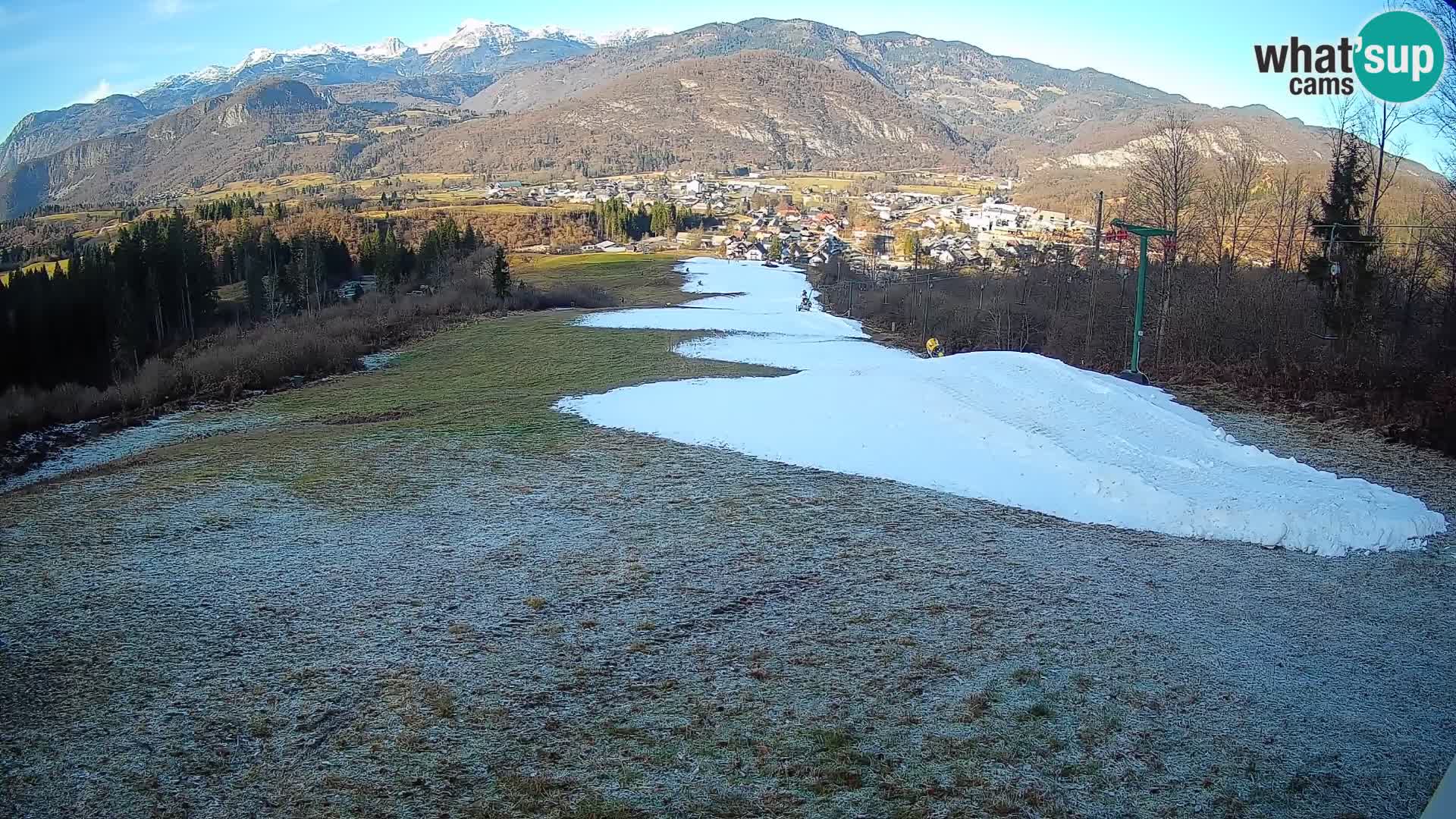 Webcam Bohinjska Bistrica – Live View from Kozji Hrbet Ski Station