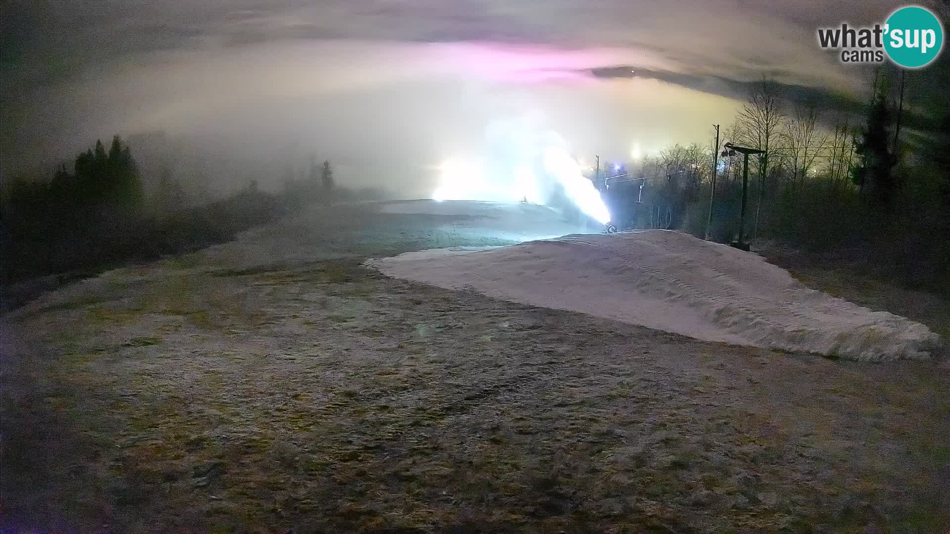 Spletna kamera Bohinjska Bistrica – Pogled v živo s smučišča Kozji Hrbet