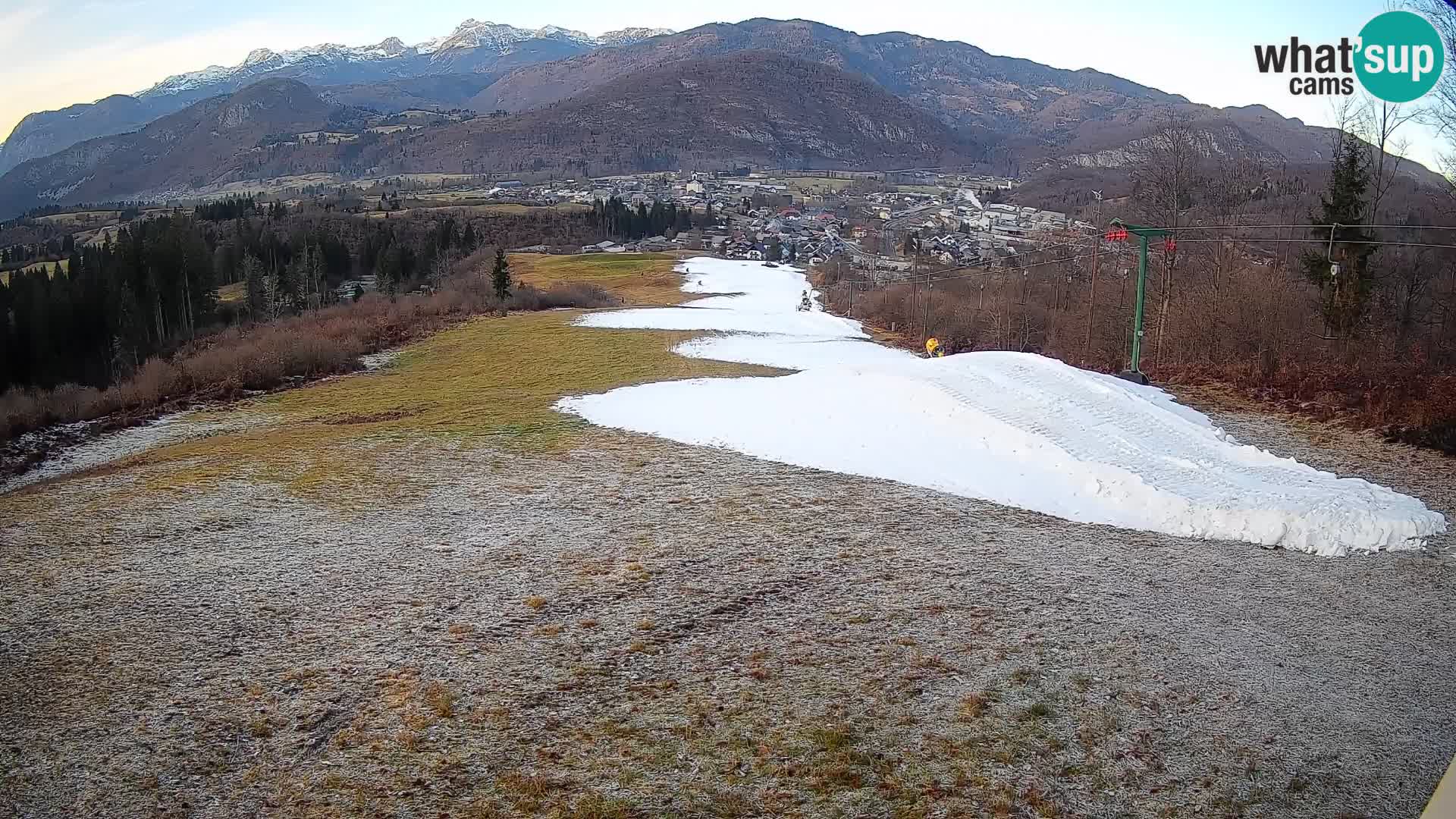 Webcam Bohinjska Bistrica – Live View from Kozji Hrbet Ski Station