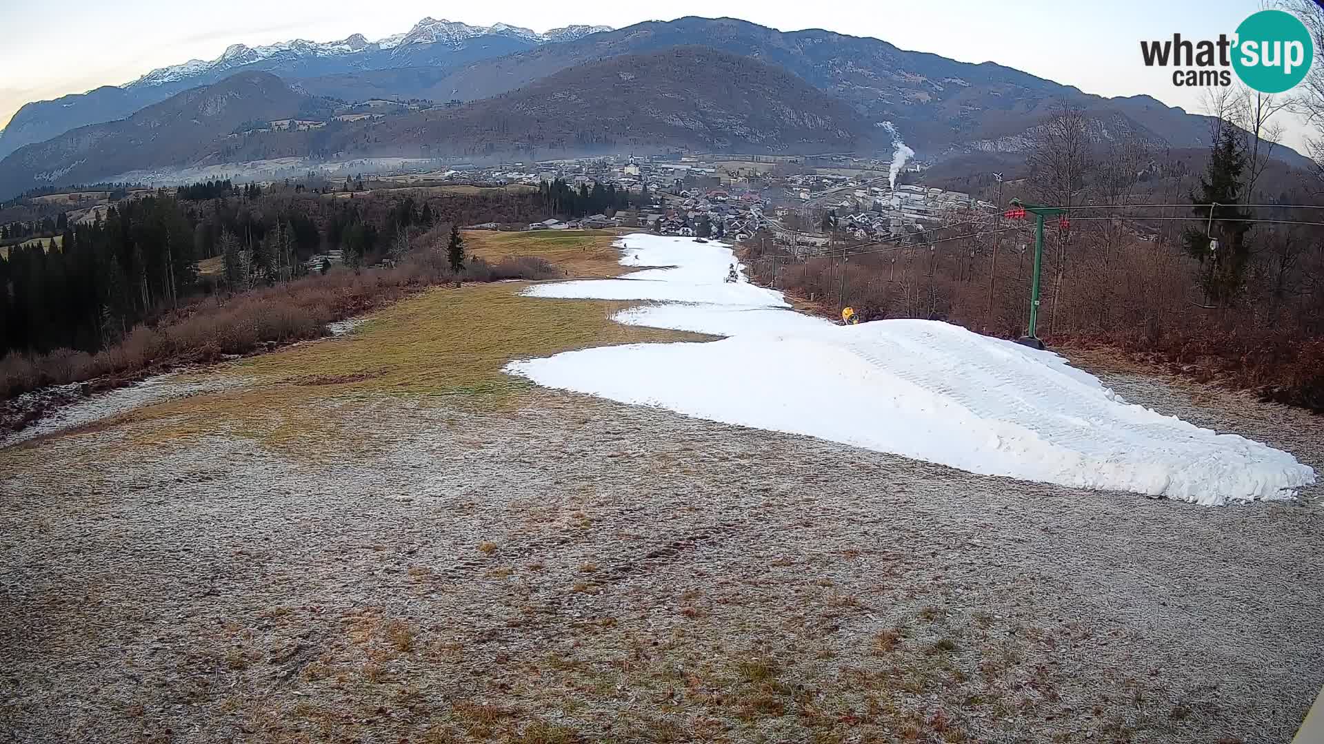 Webcam Bohinjska Bistrica – Vista live dalla stazione sciistica Kozji Hrbet