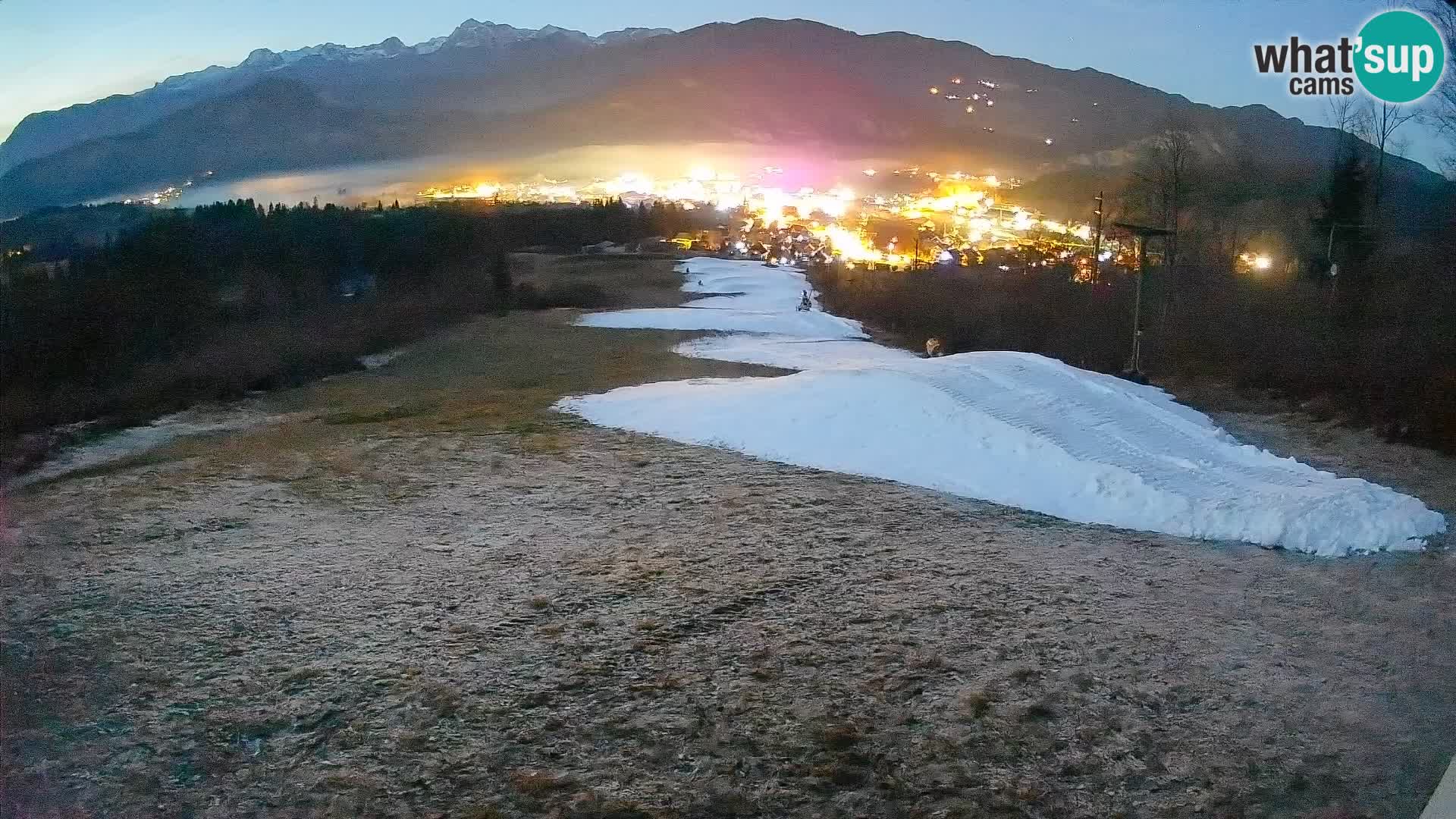 Spletna kamera Bohinjska Bistrica – Pogled v živo s smučišča Kozji Hrbet