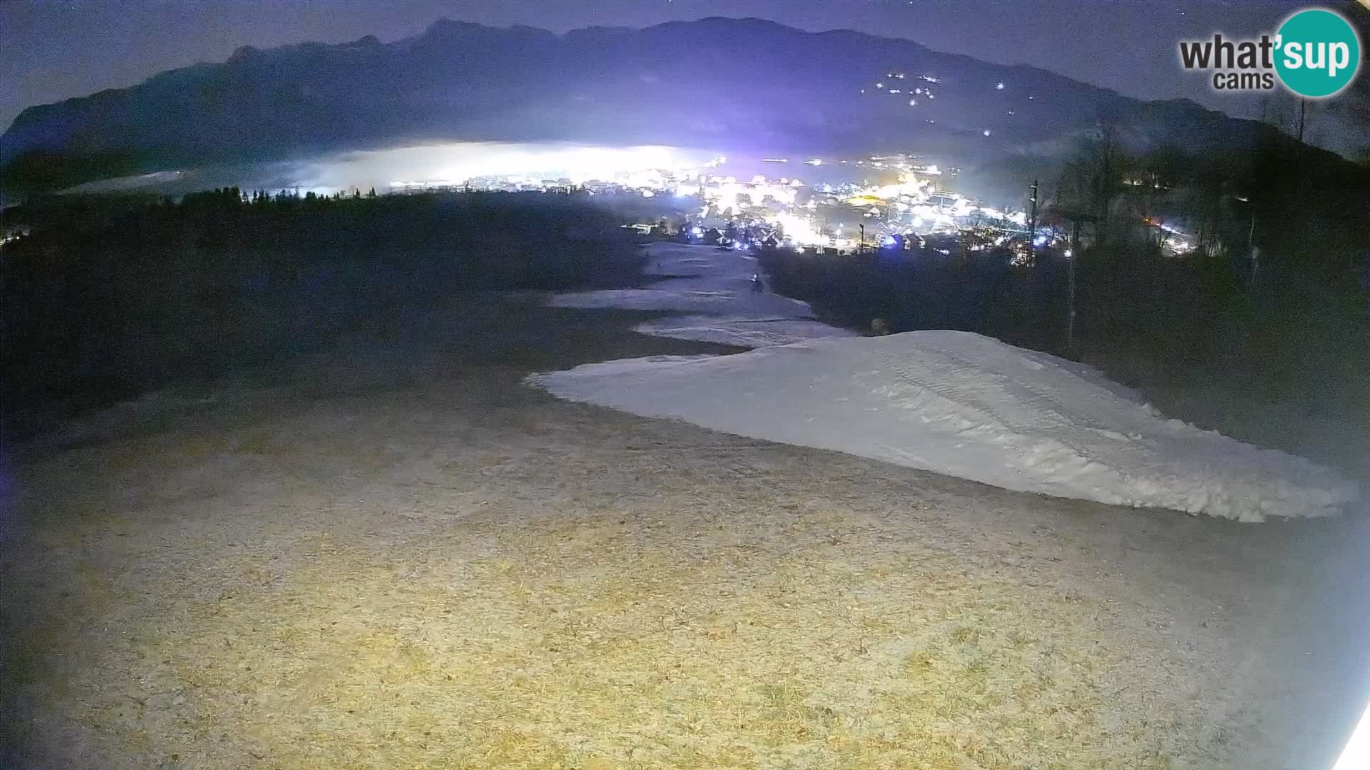 Webcam Bohinjska Bistrica – Vista live dalla stazione sciistica Kozji Hrbet