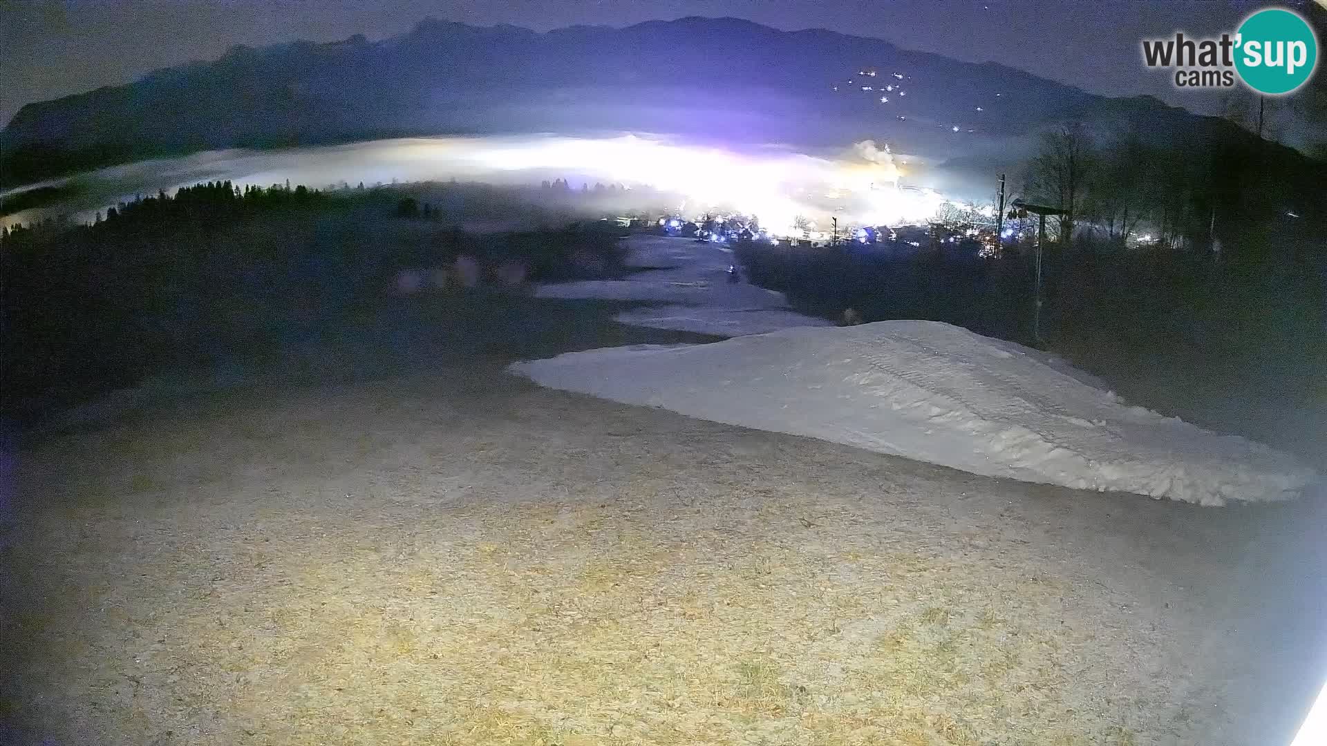 Webcam Bohinjska Bistrica – Vista live dalla stazione sciistica Kozji Hrbet