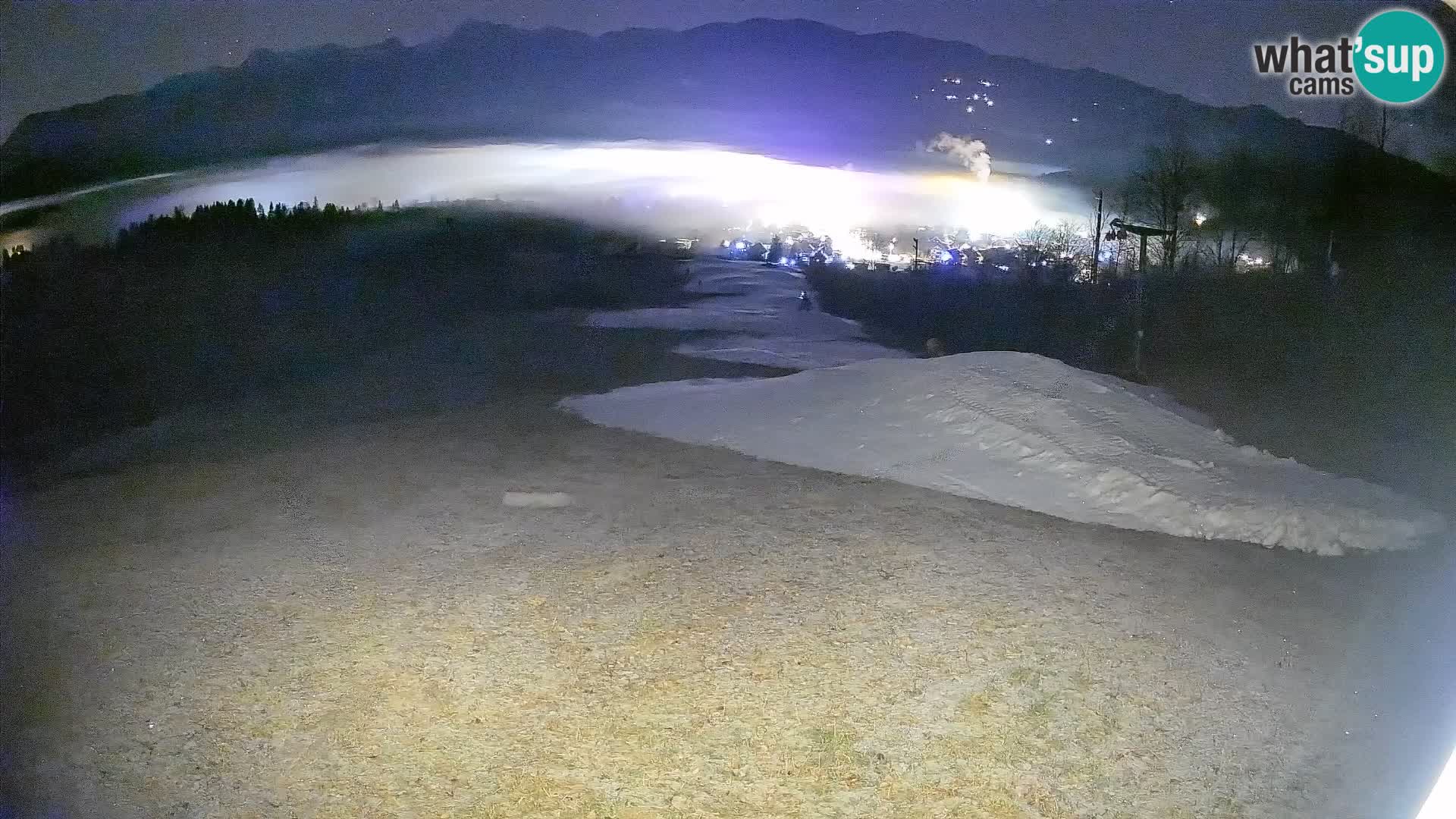 Livekamera Bohinjska Bistrica – Liveblick von der Skistation Kozji Hrbet