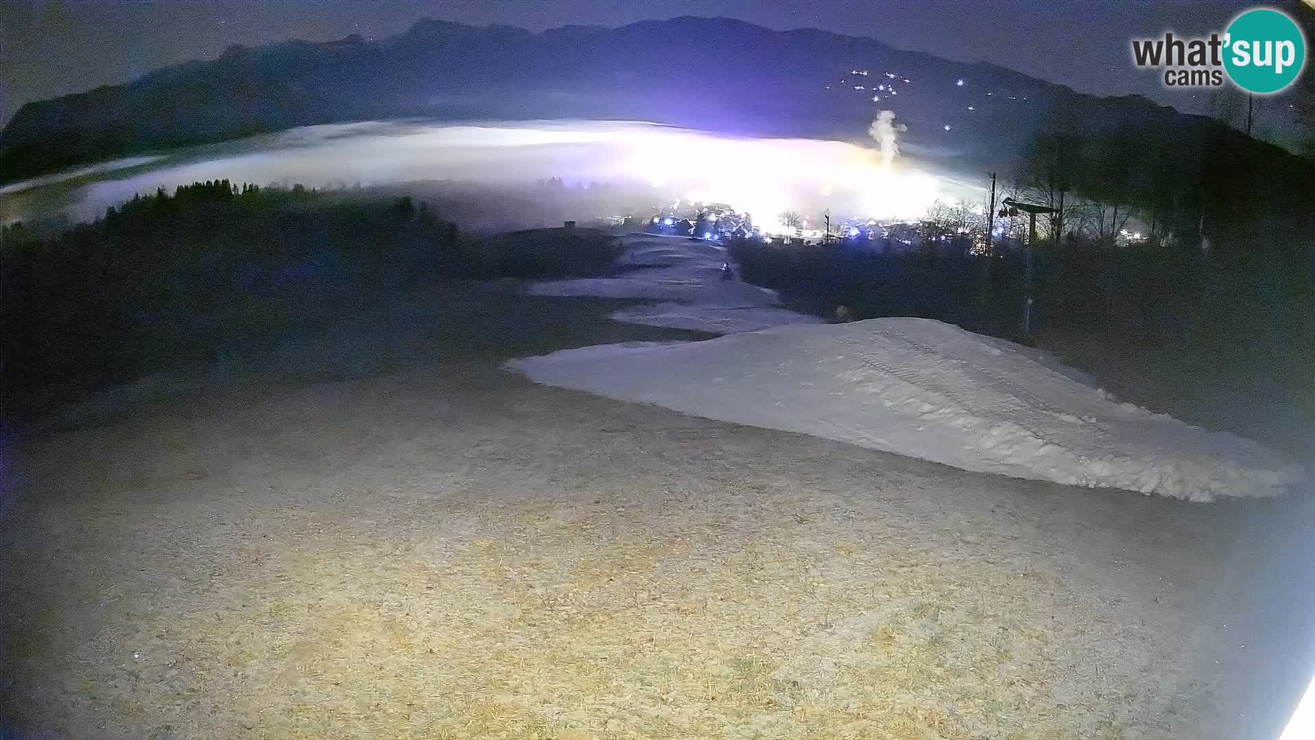 Webcam Bohinjska Bistrica – Live View from Kozji Hrbet Ski Station