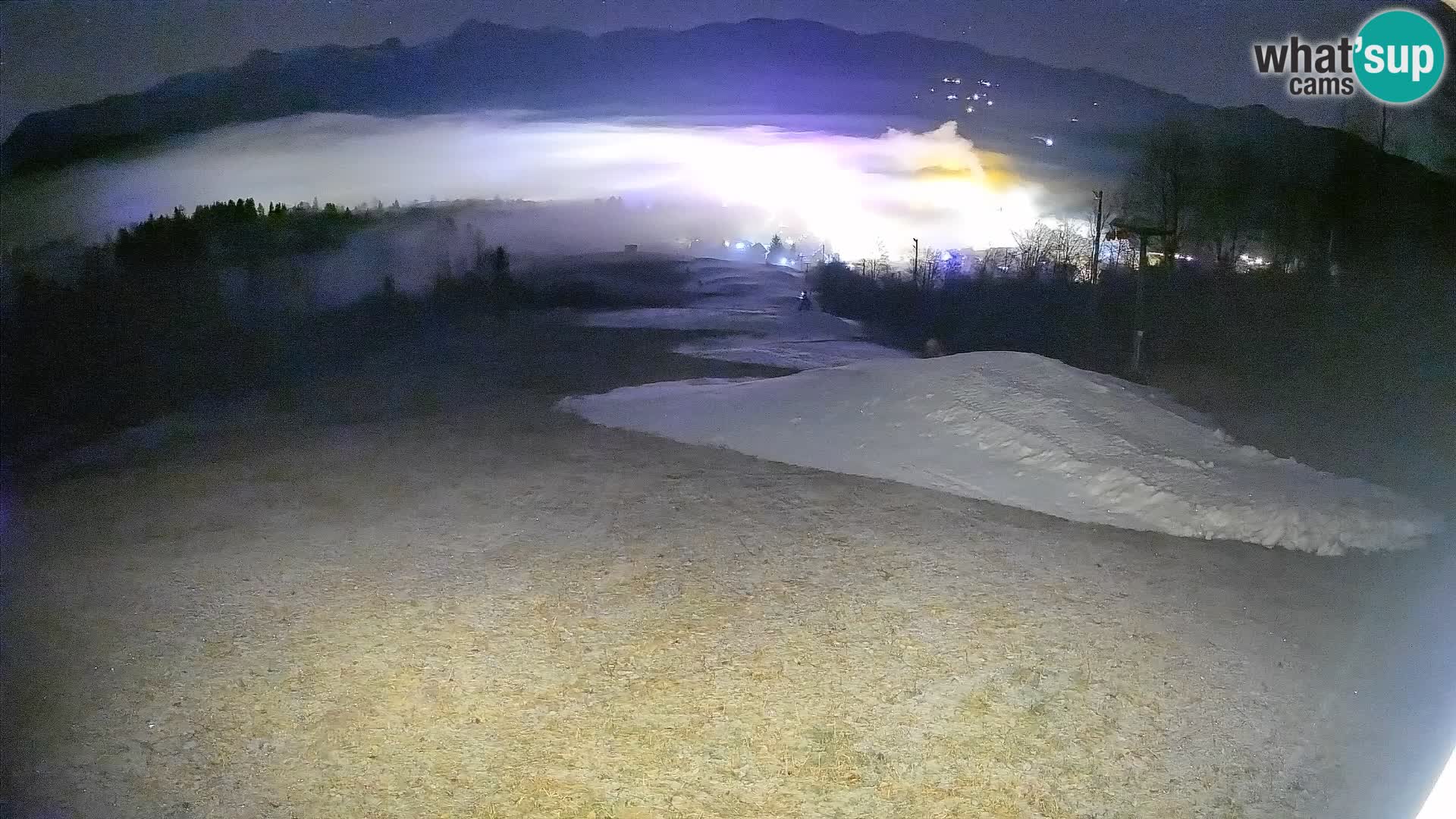 Webcam Bohinjska Bistrica – Vista live dalla stazione sciistica Kozji Hrbet