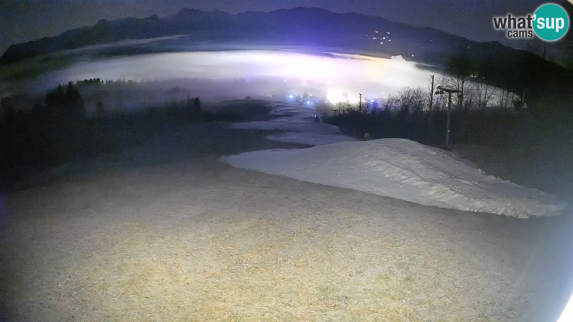 Livekamera Bohinjska Bistrica – Liveblick von der Skistation Kozji Hrbet