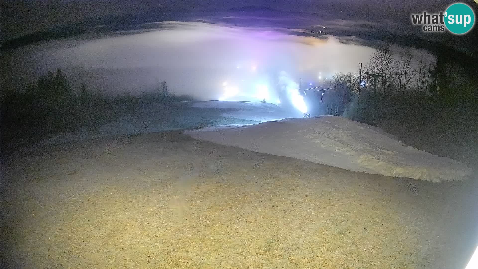 Webcam Bohinjska Bistrica – Vue en direct depuis la station de ski Kozji Hrbet