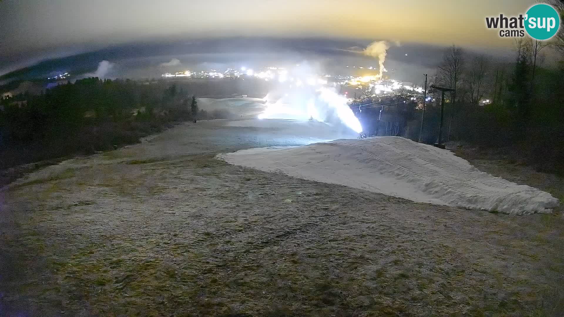 Webcam Bohinjska Bistrica – Vista live dalla stazione sciistica Kozji Hrbet