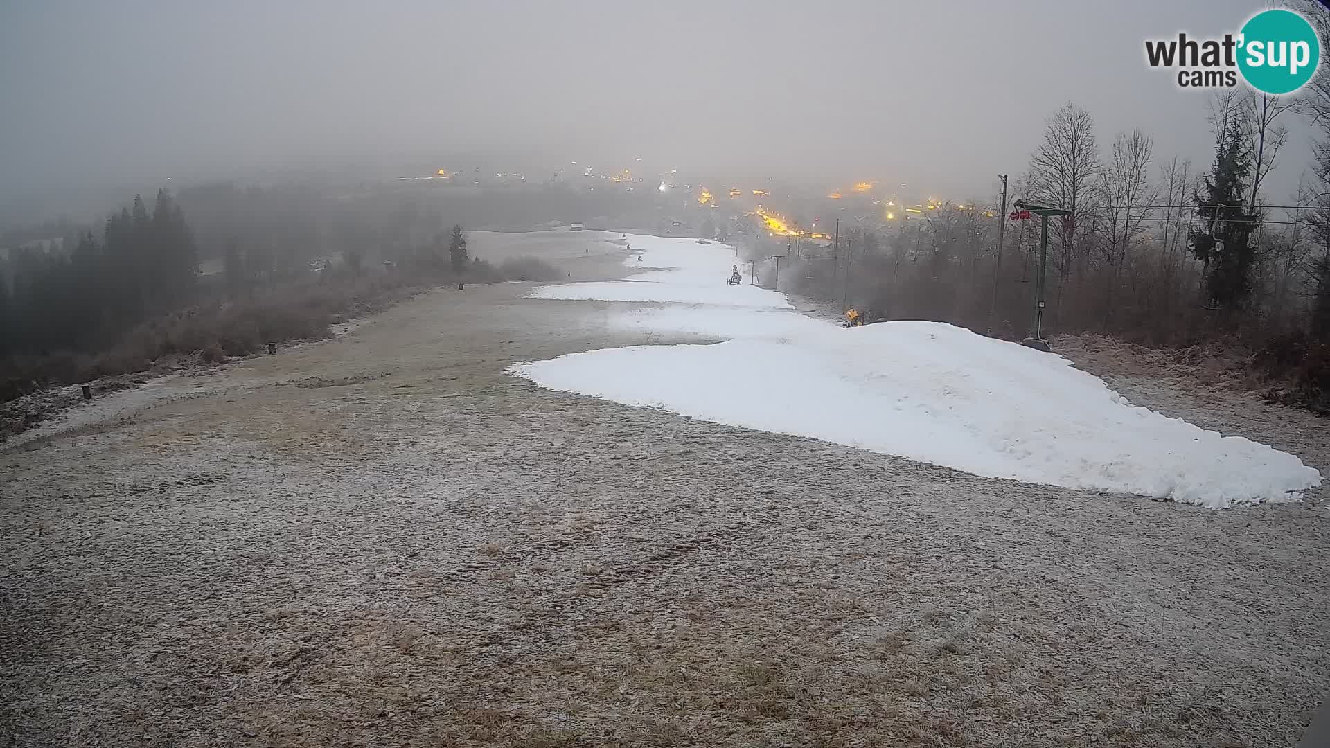 Webcam Bohinjska Bistrica – Live View from Kozji Hrbet Ski Station
