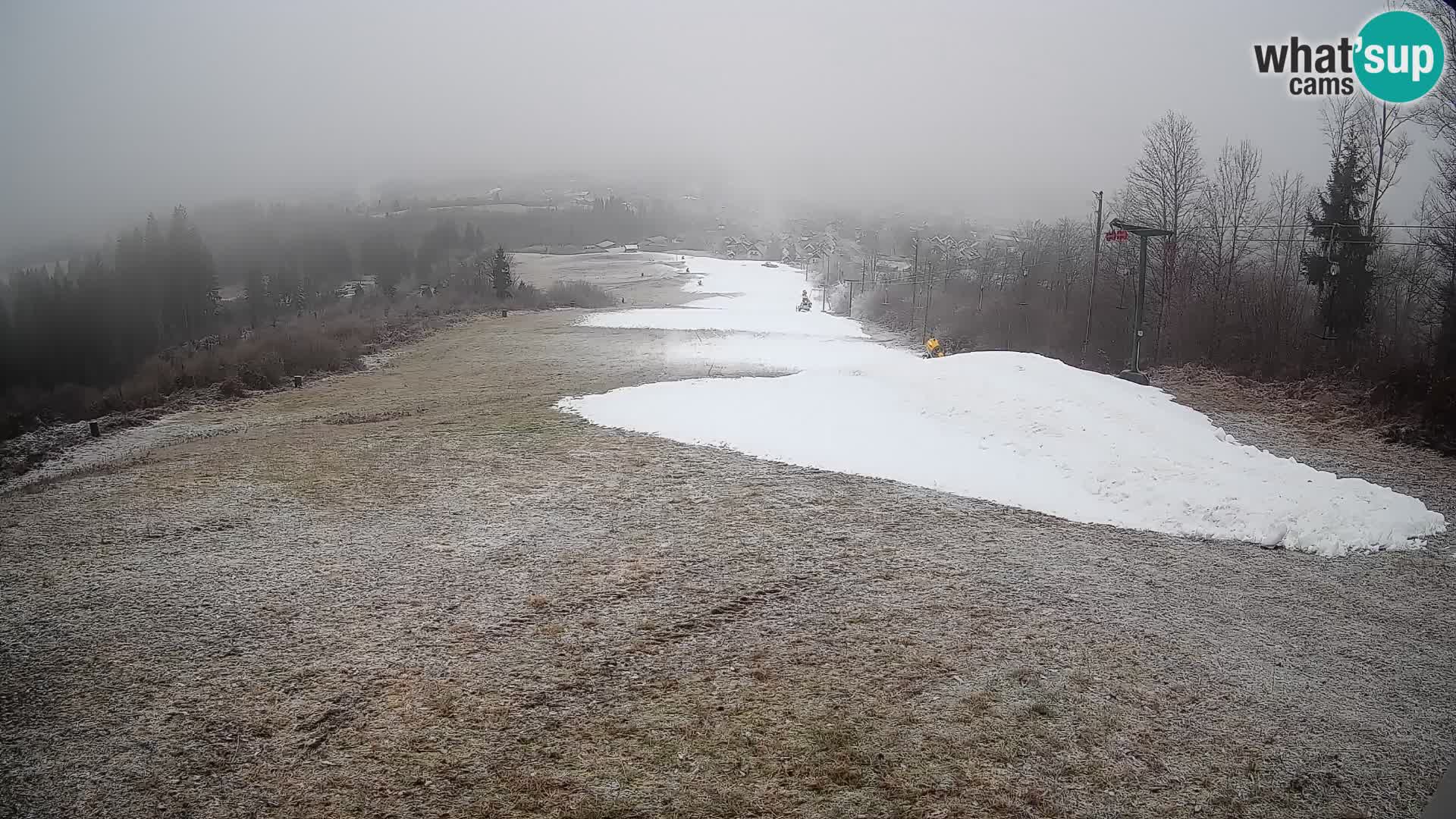 Webcam Bohinjska Bistrica – Live View from Kozji Hrbet Ski Station