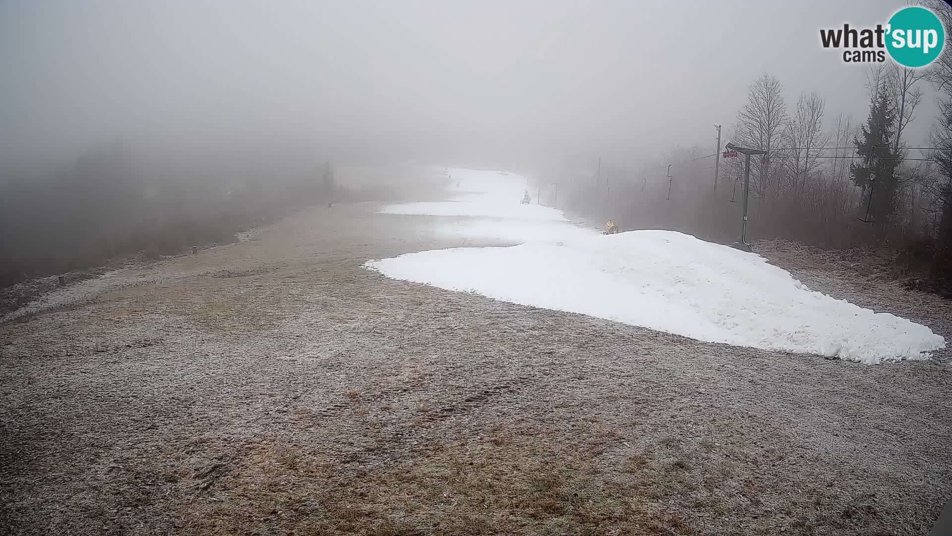 Kamera uživo Bohinjska Bistrica – Pogled u stvarnom vremenu sa skijališta Kozji Hrbet